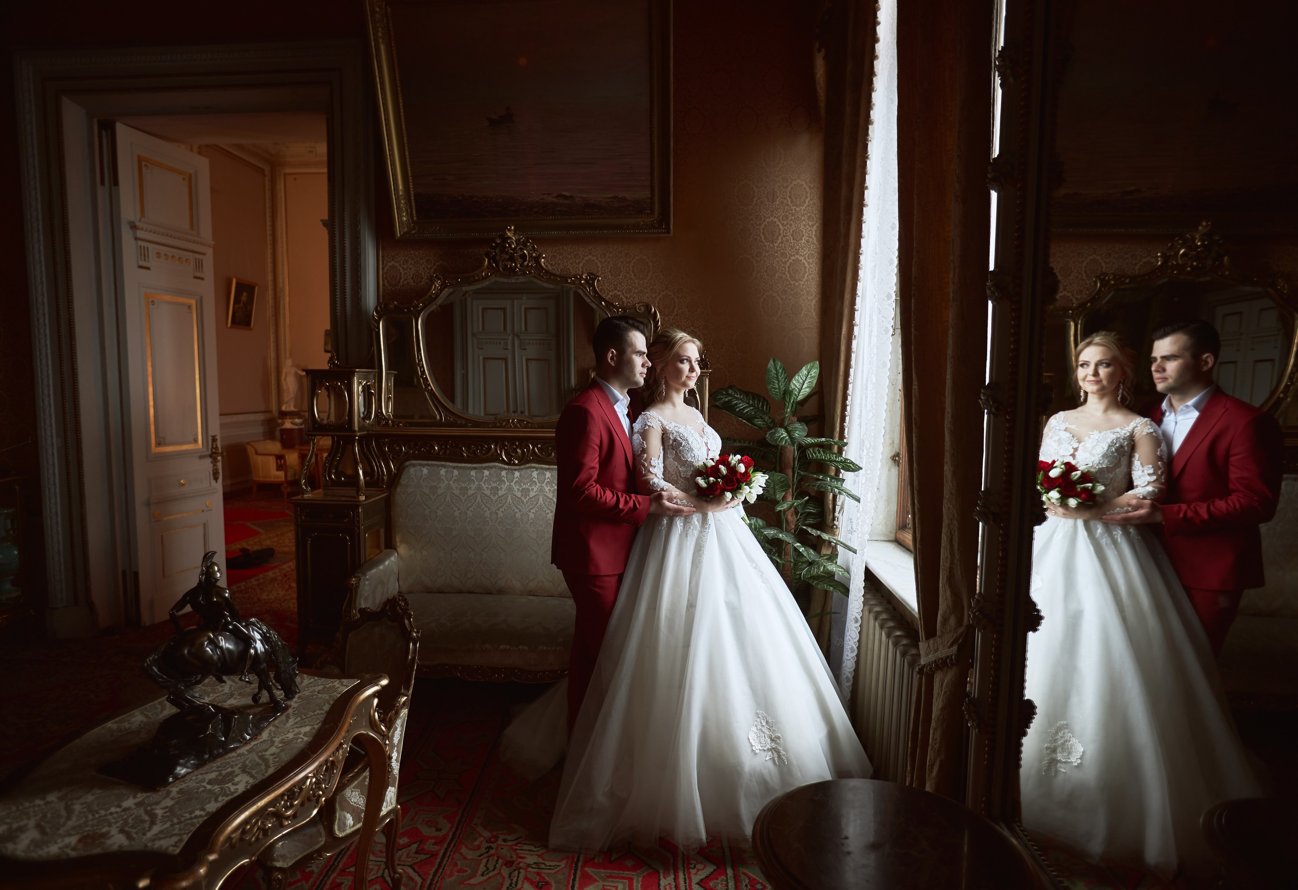 Свадьба Кировский ЗАГС и Дом Ученых. Фотограф в Санкт-Петербурге Знаменская Ирина