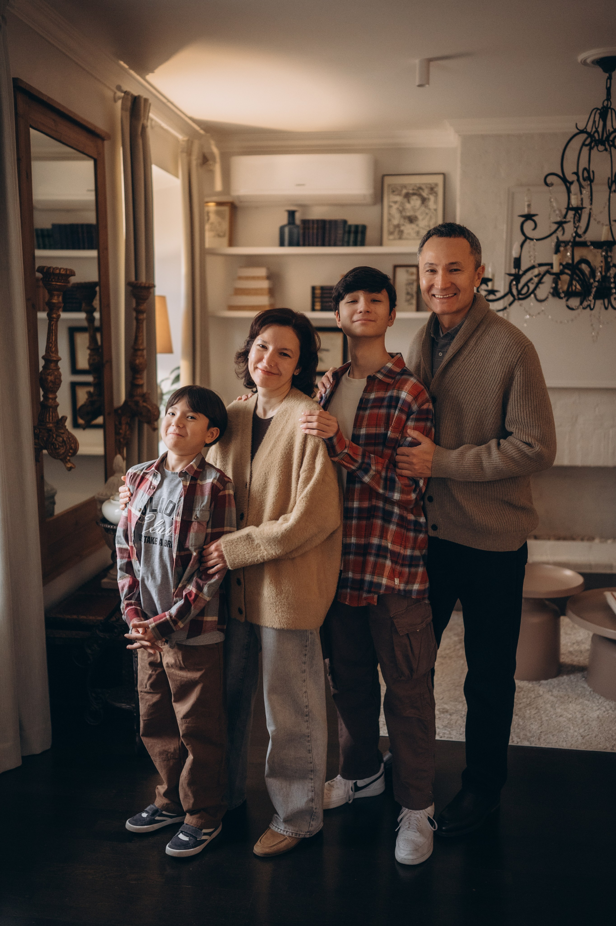 Алексей, Татьяна, Егор и Саша. Фотограф Горбенко Анна