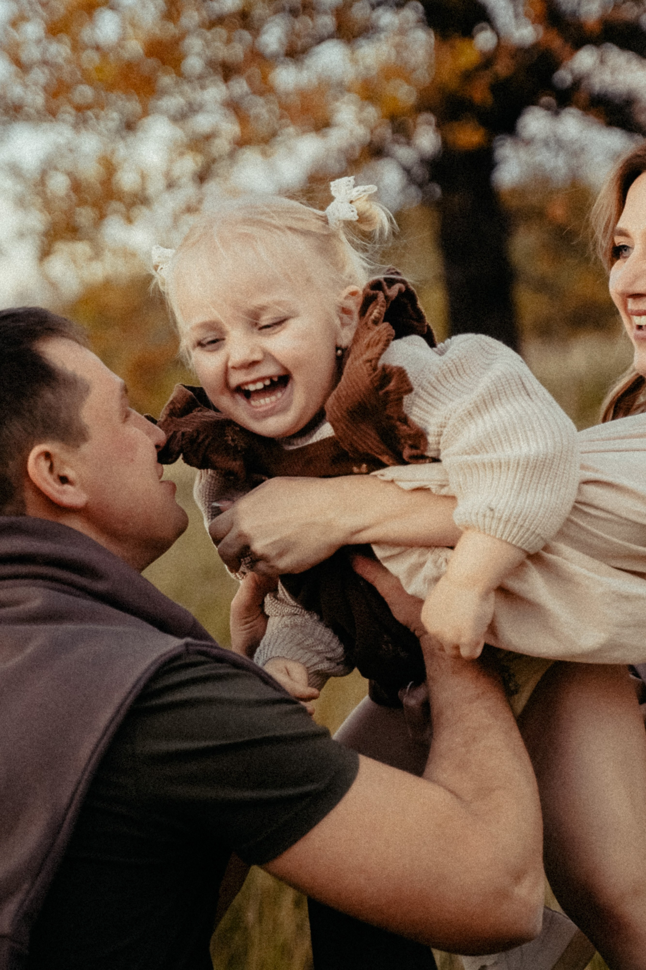 Семья на природе