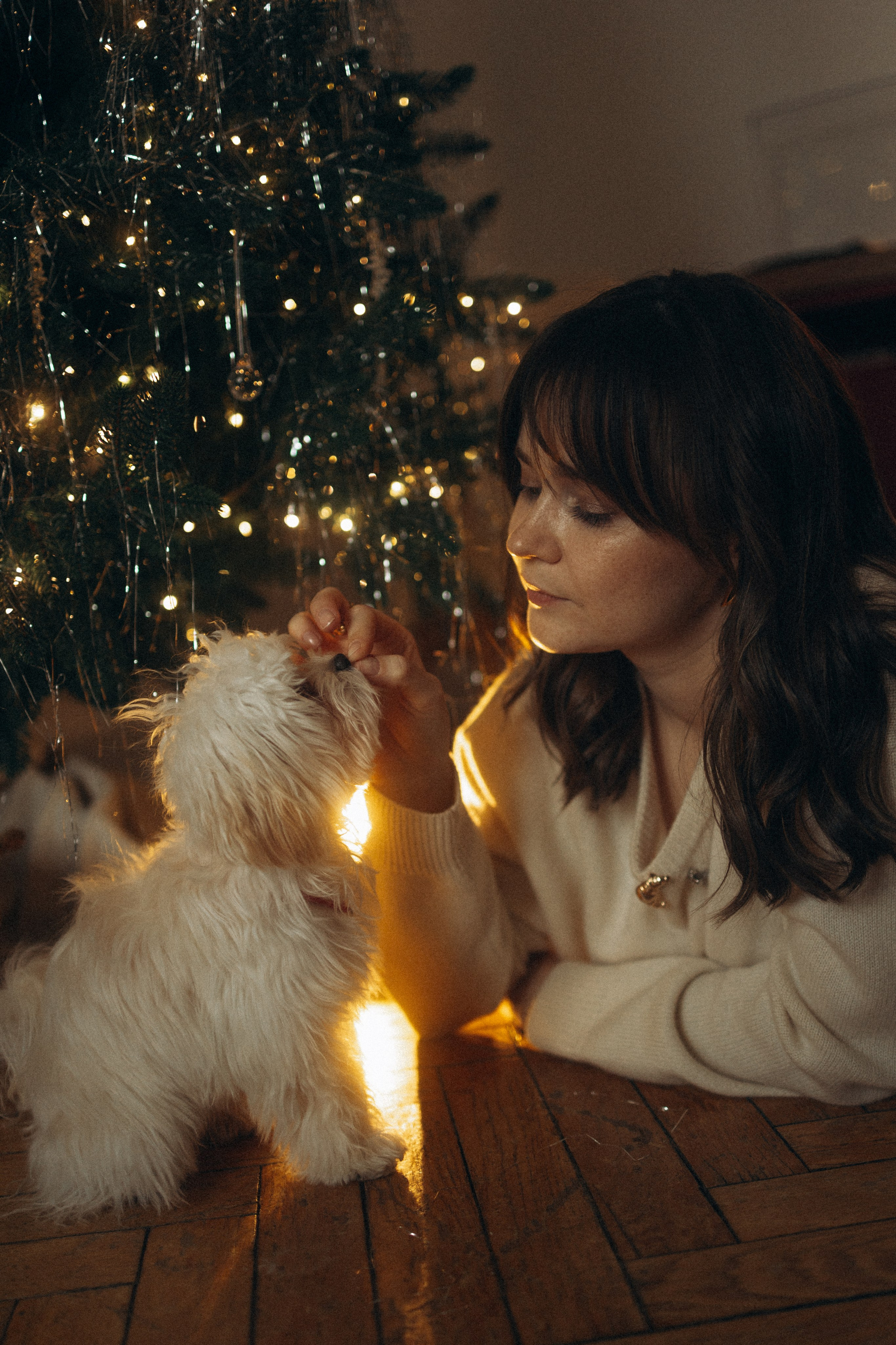 Оля и Бри. Фотораф — анималист Мария Шистка