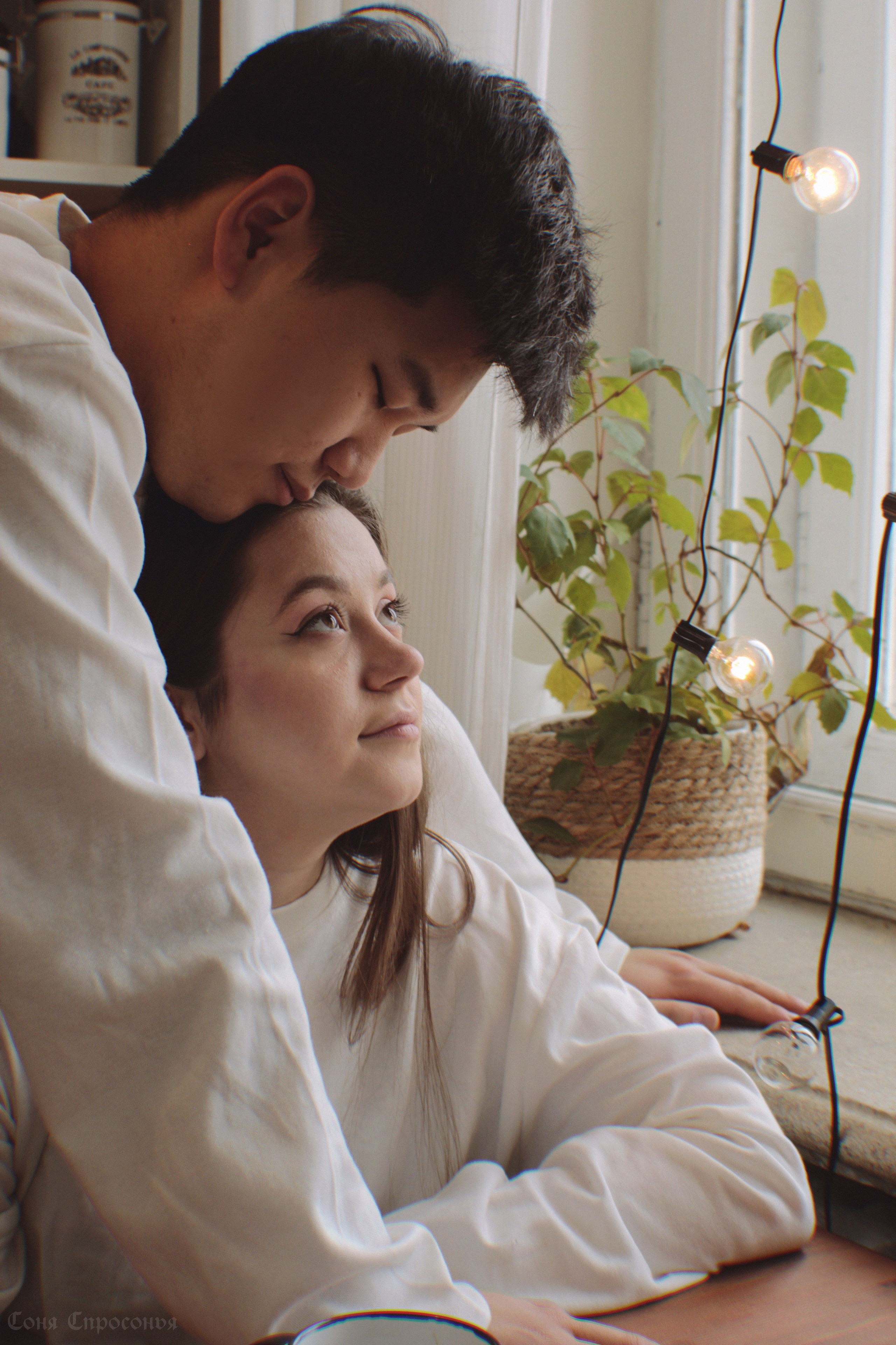 Лавстори Полина и Жора. Концертный и портретный фотограф в Москве Соня Спросонья