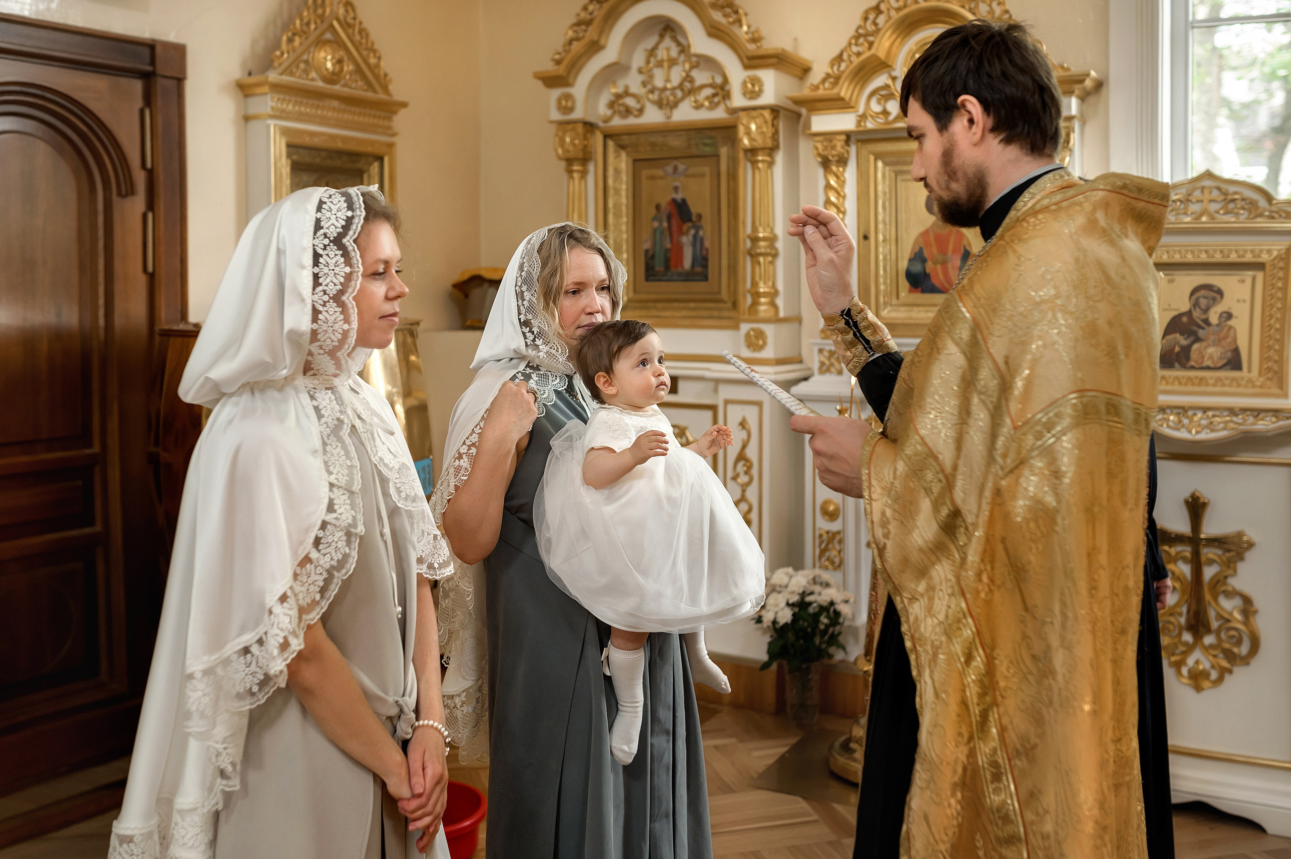 Храм Св. Вмч. Димитрия Солунского в Коломягах. Фотограф на Крещение в Санкт-Петербурге