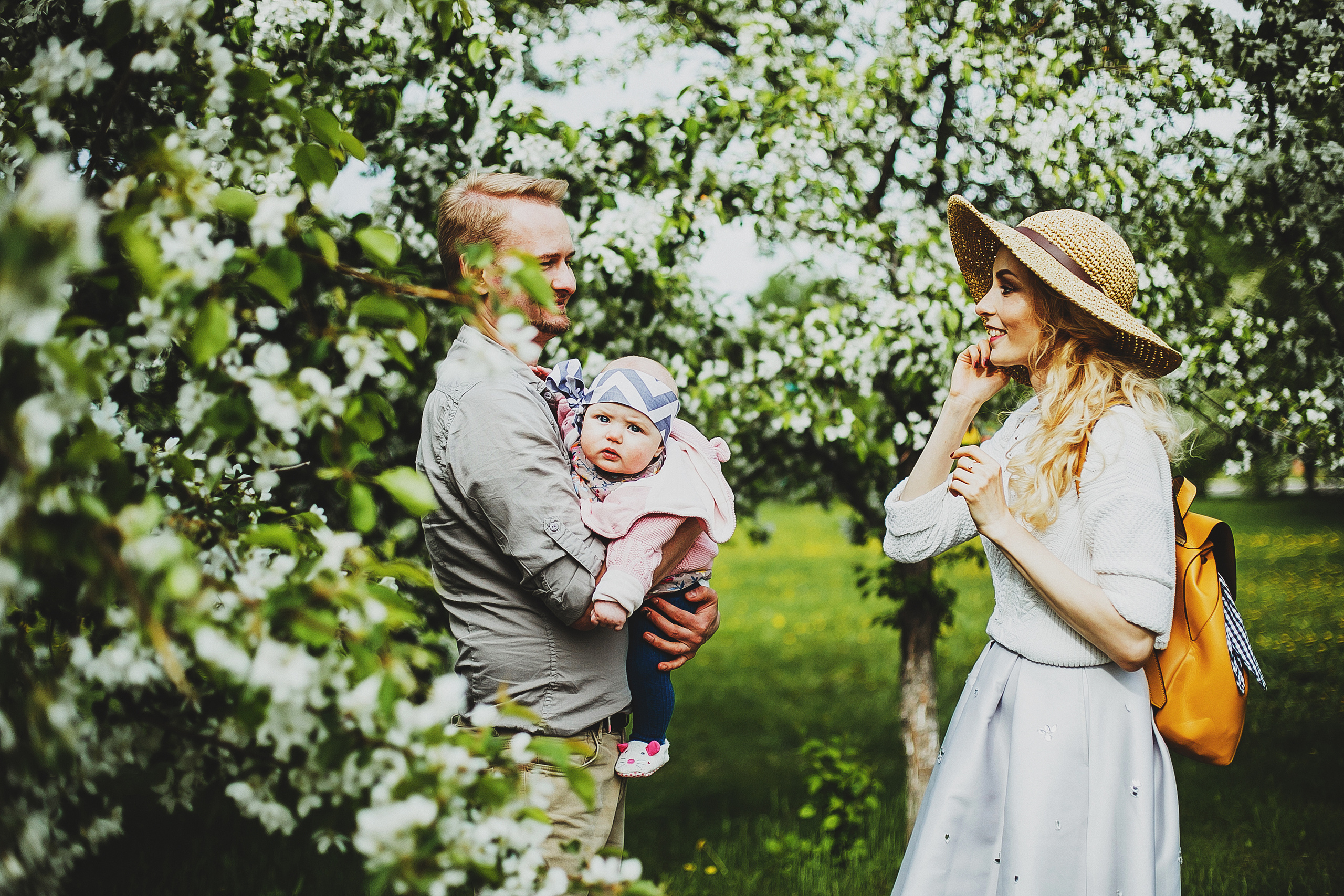 Мила и родители. Фотограф Полина Егорова город Тюмень