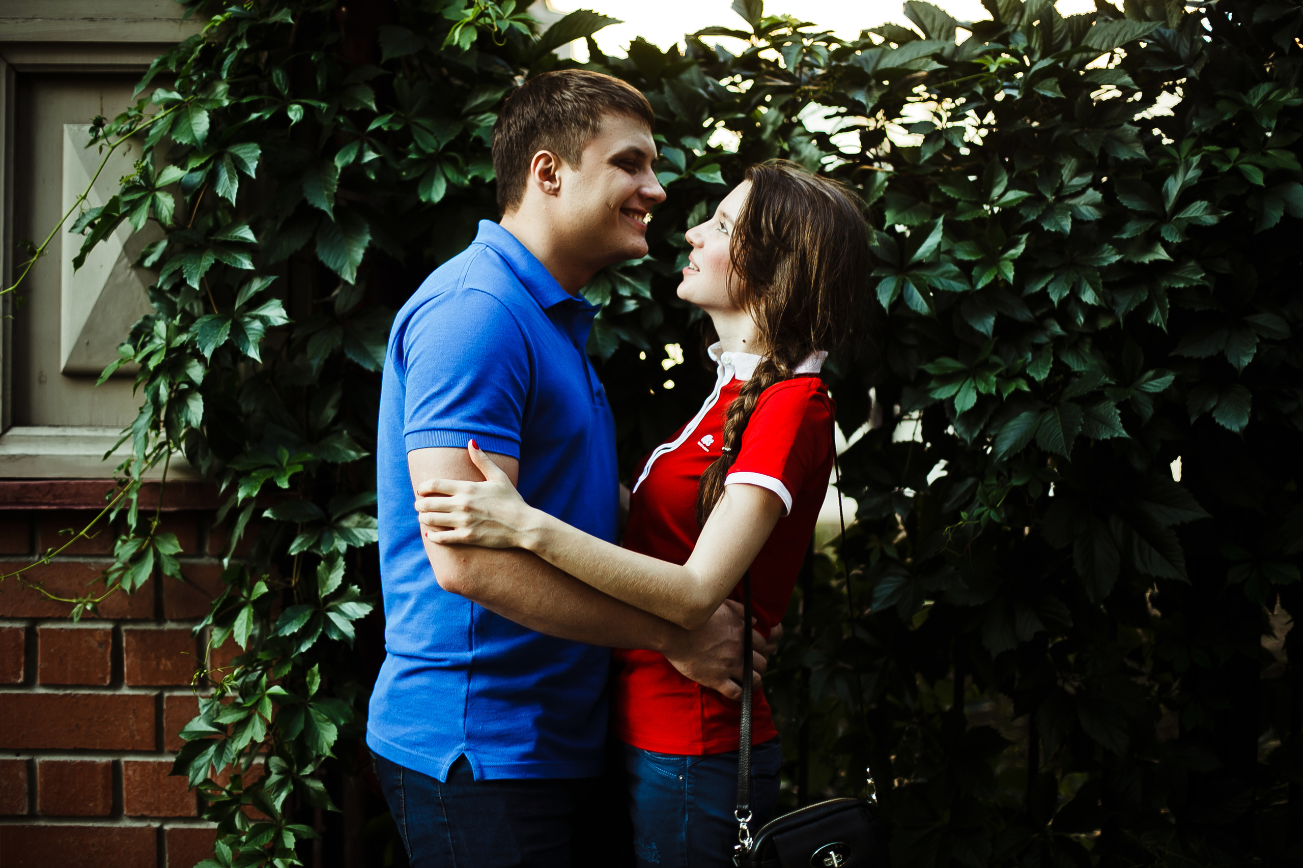 Михаил и Елена. Любовь в городе. Фотограф Полина Егорова город Тюмень