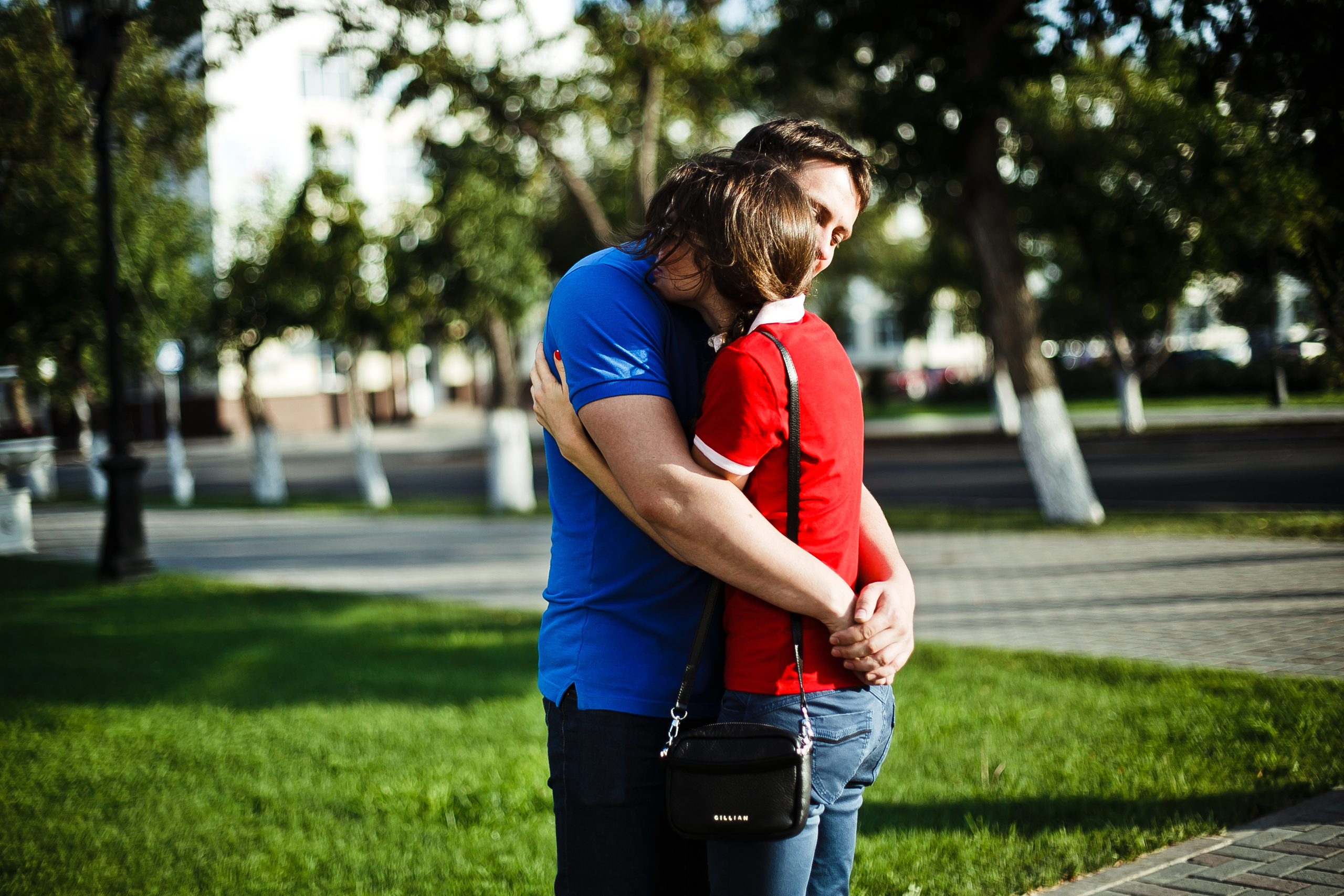 Михаил и Елена. Любовь в городе. Фотограф Полина Егорова город Тюмень