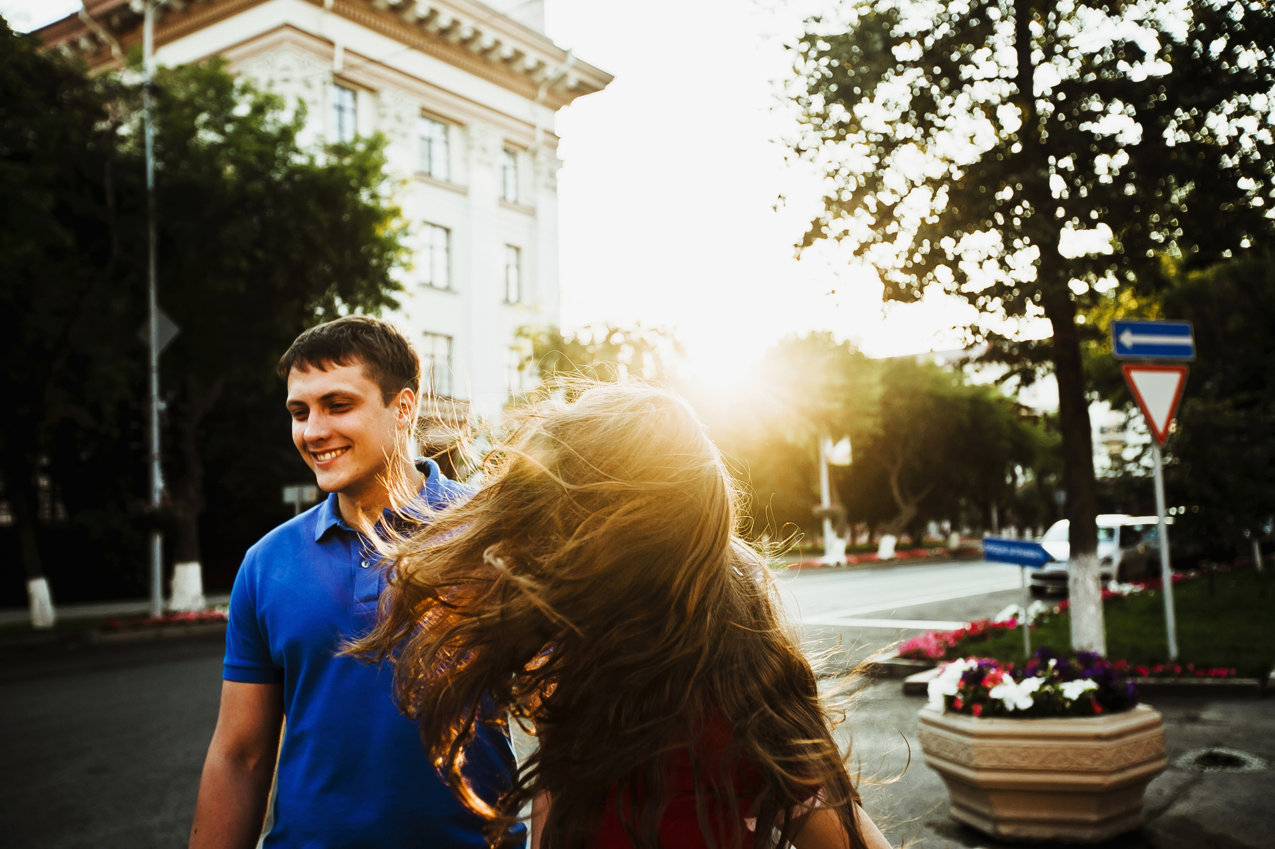 Михаил и Елена. Любовь в городе. Фотограф Полина Егорова город Тюмень