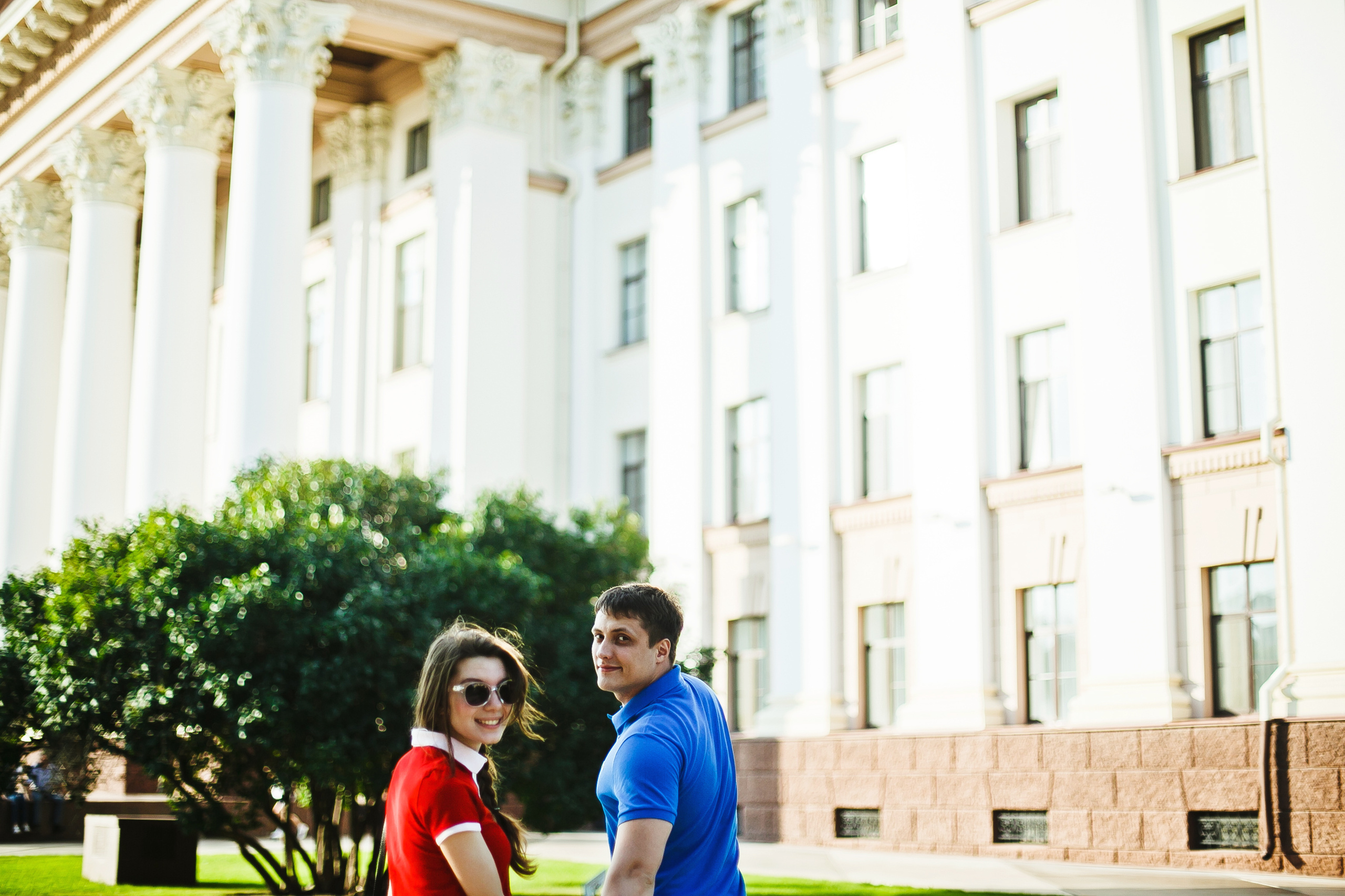 Михаил и Елена. Любовь в городе. Фотограф Полина Егорова город Тюмень