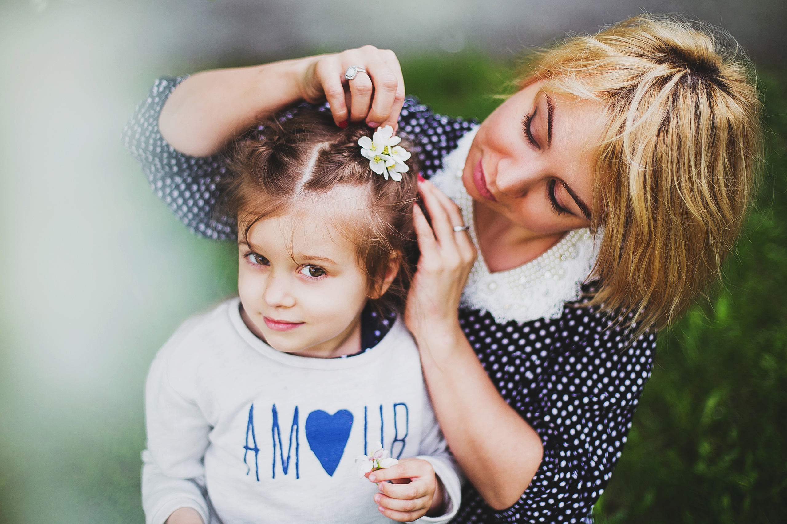 Маша и мама. Фотограф Полина Егорова город Тюмень