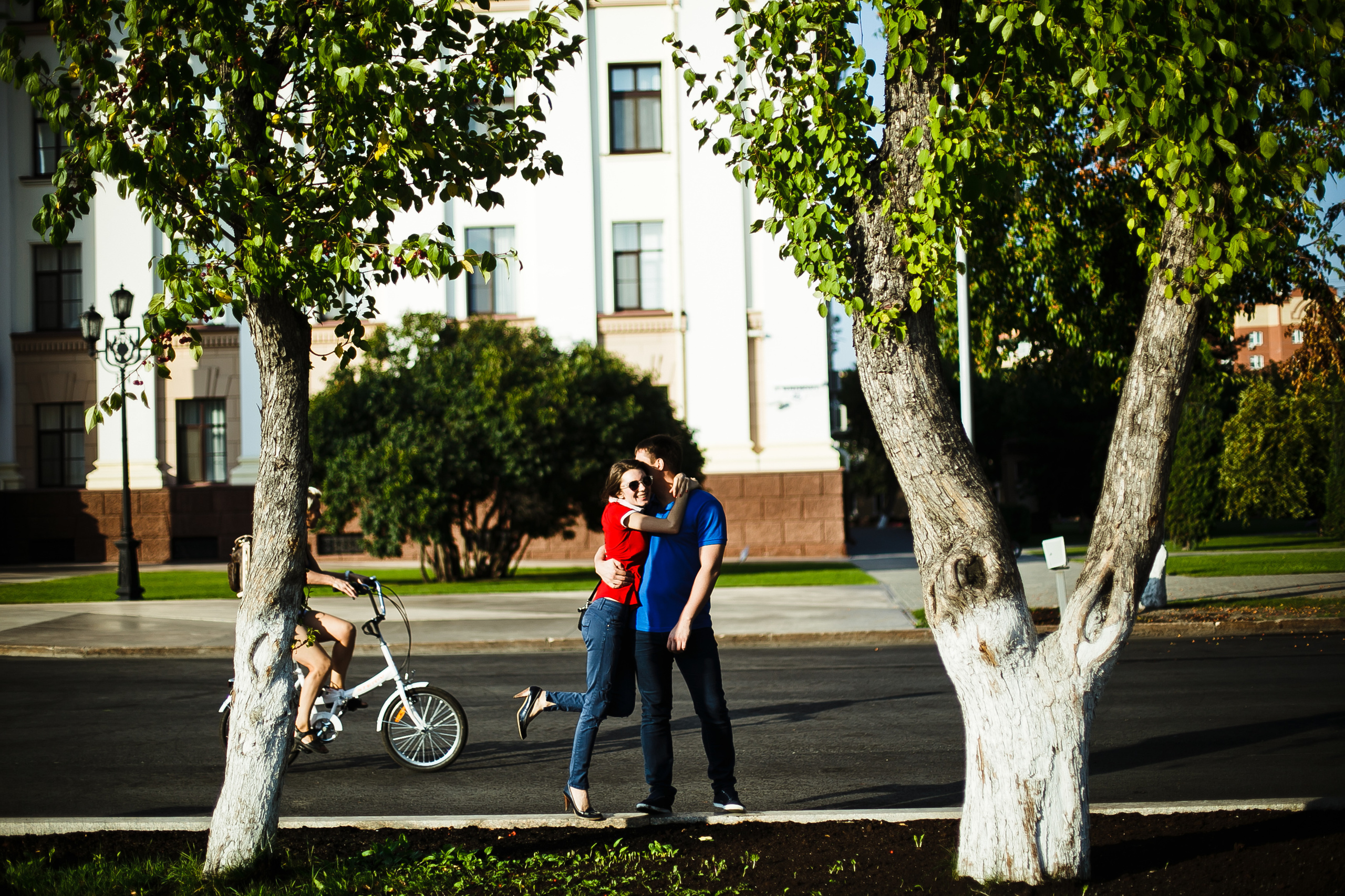 Михаил и Елена. Любовь в городе. Фотограф Полина Егорова город Тюмень