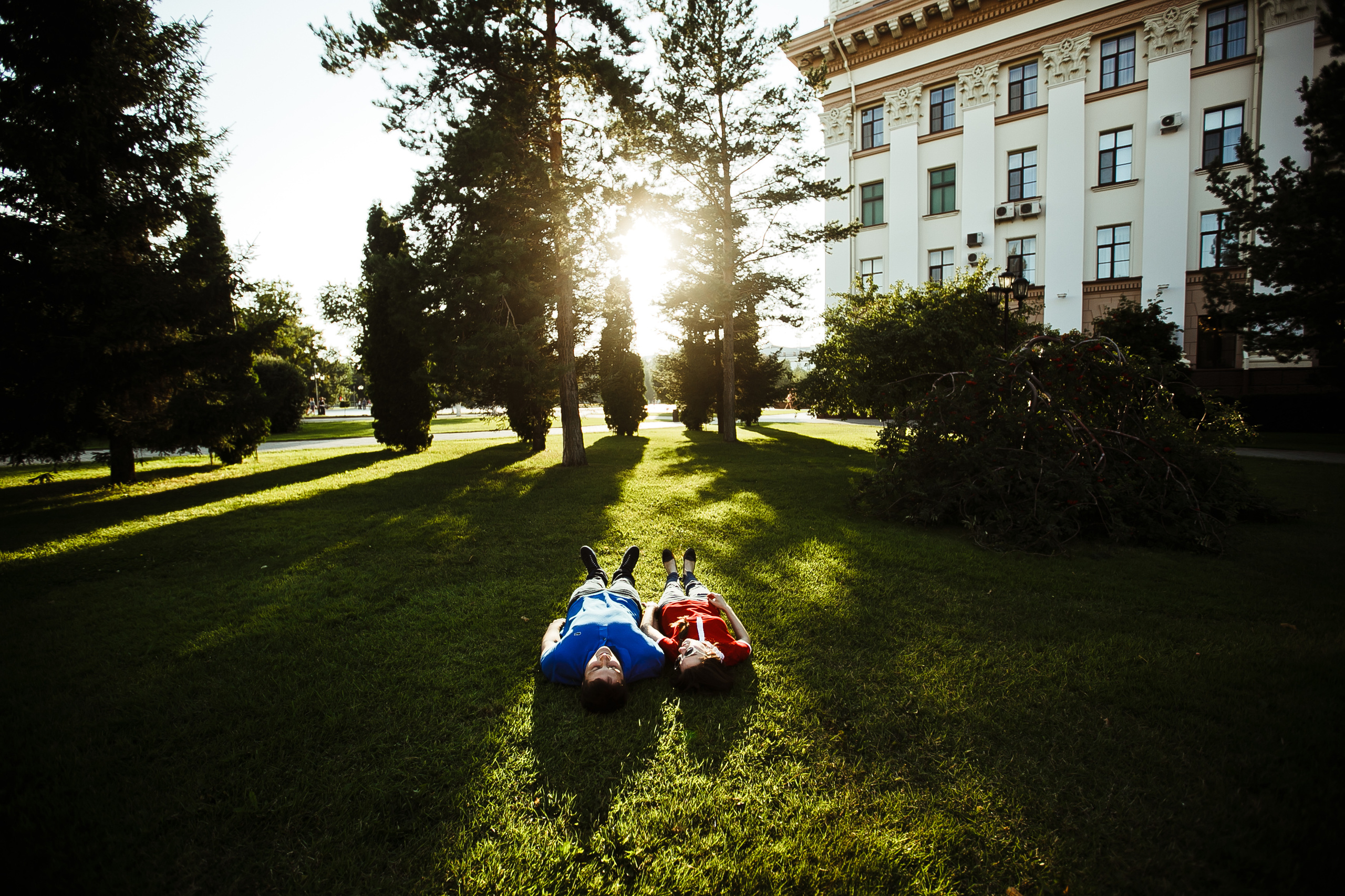 Михаил и Елена. Любовь в городе. Фотограф Полина Егорова город Тюмень