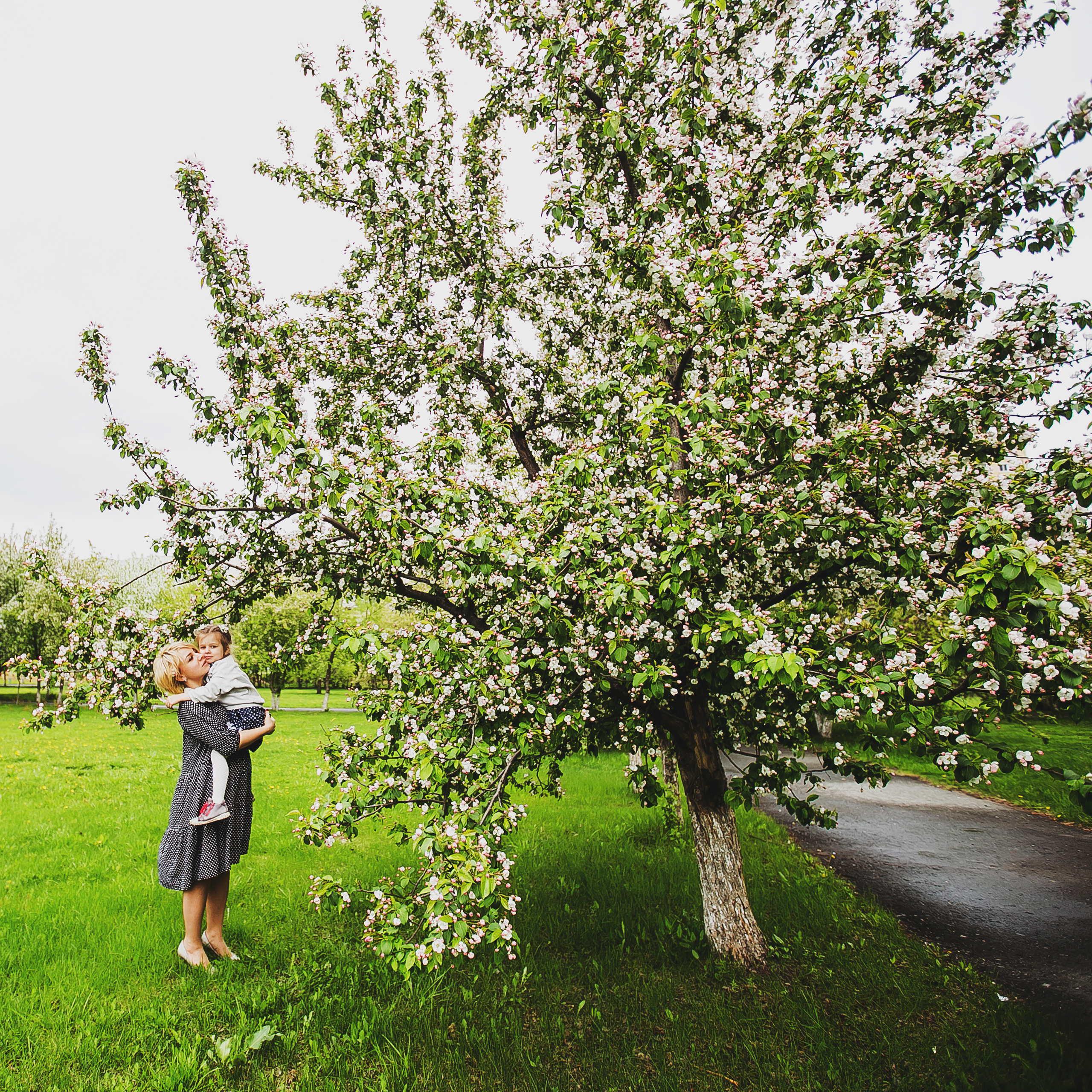 Маша и мама. Фотограф Полина Егорова город Тюмень