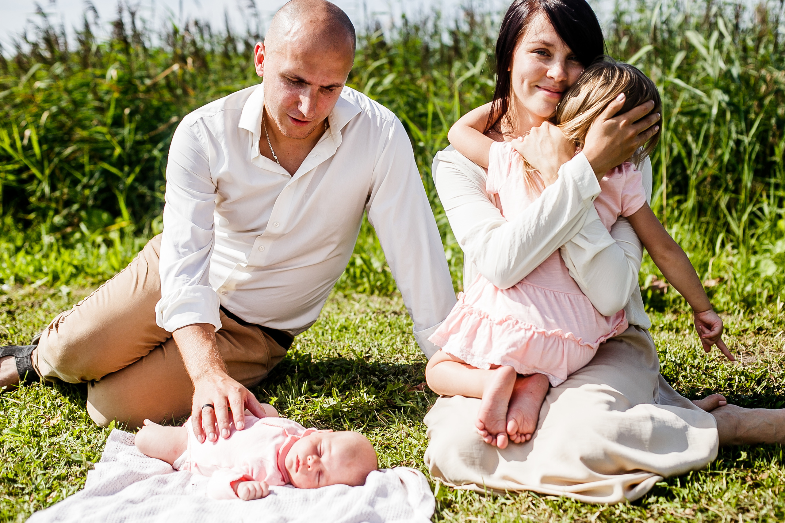 Семейная прогулка на озере Липовое. Фотограф Полина Егорова город Тюмень