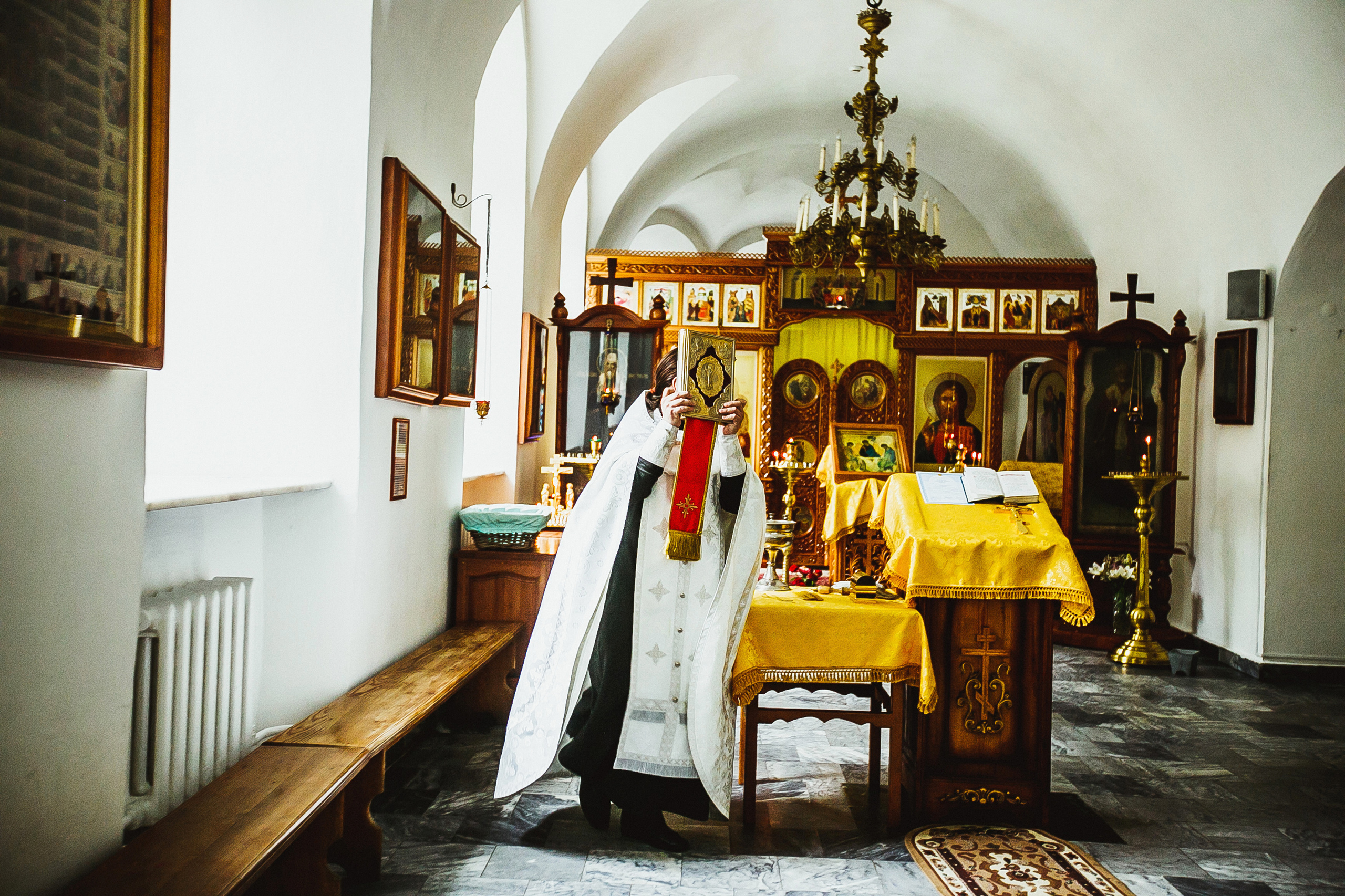 Марк. Крестовоздвиженский храм. Фотограф Полина Егорова город Тюмень