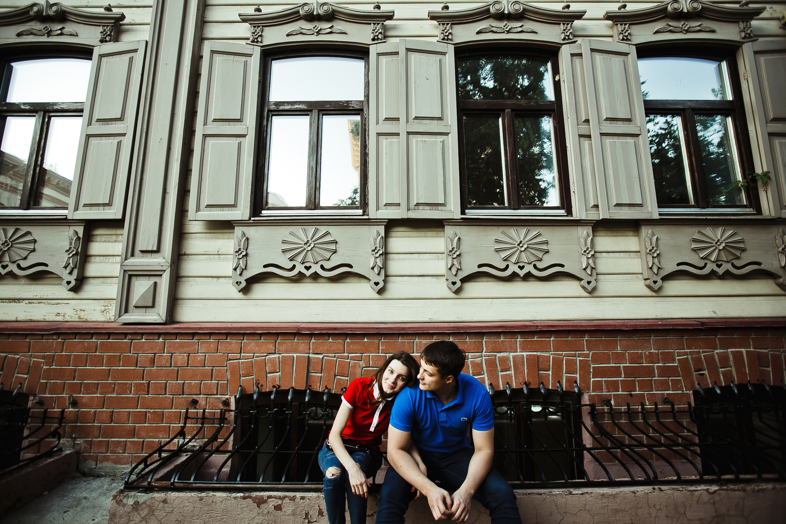 Михаил и Елена. Любовь в городе. Фотограф Полина Егорова город Тюмень