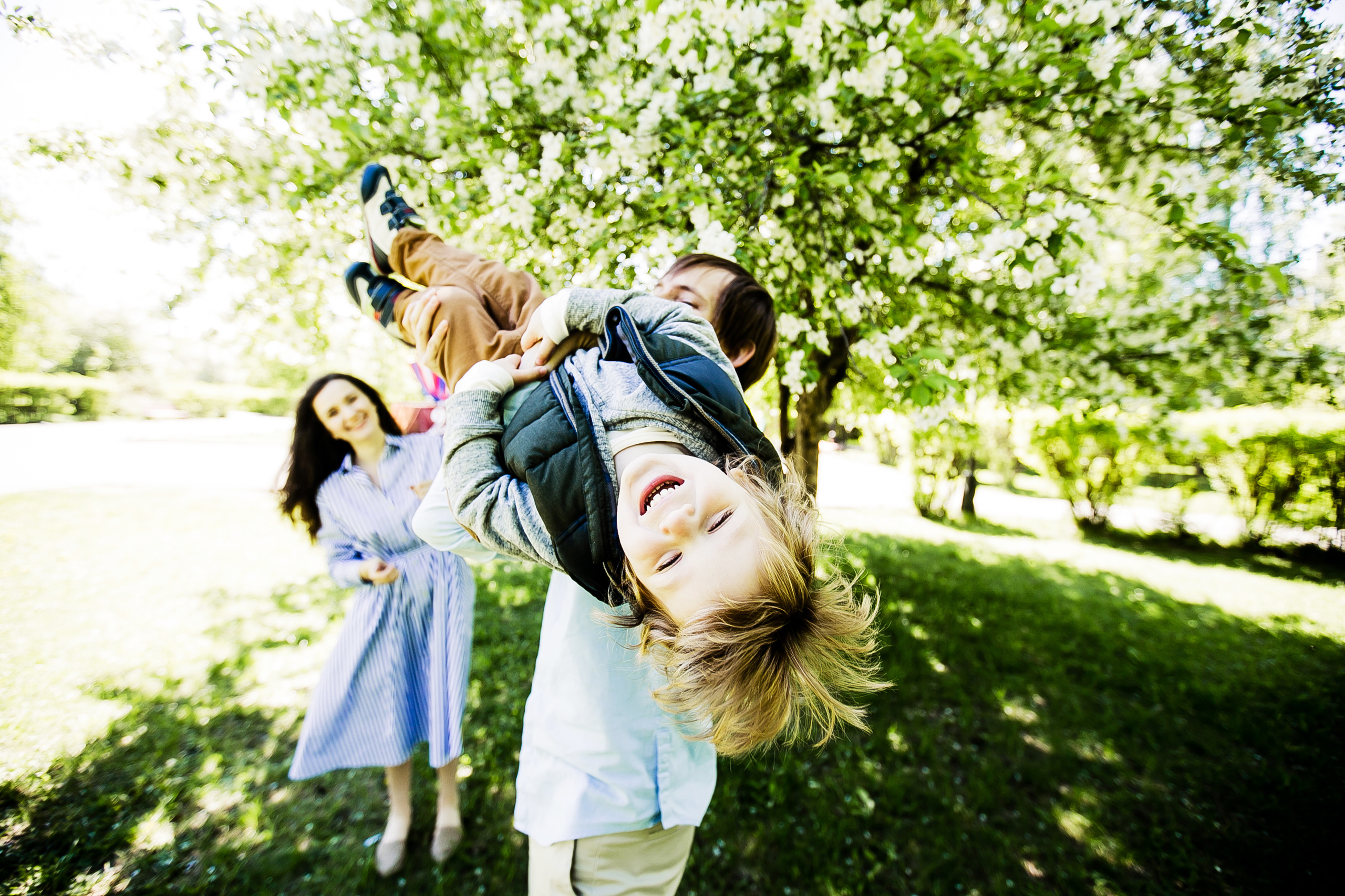 Данил и родители. Фотограф Полина Егорова город Тюмень