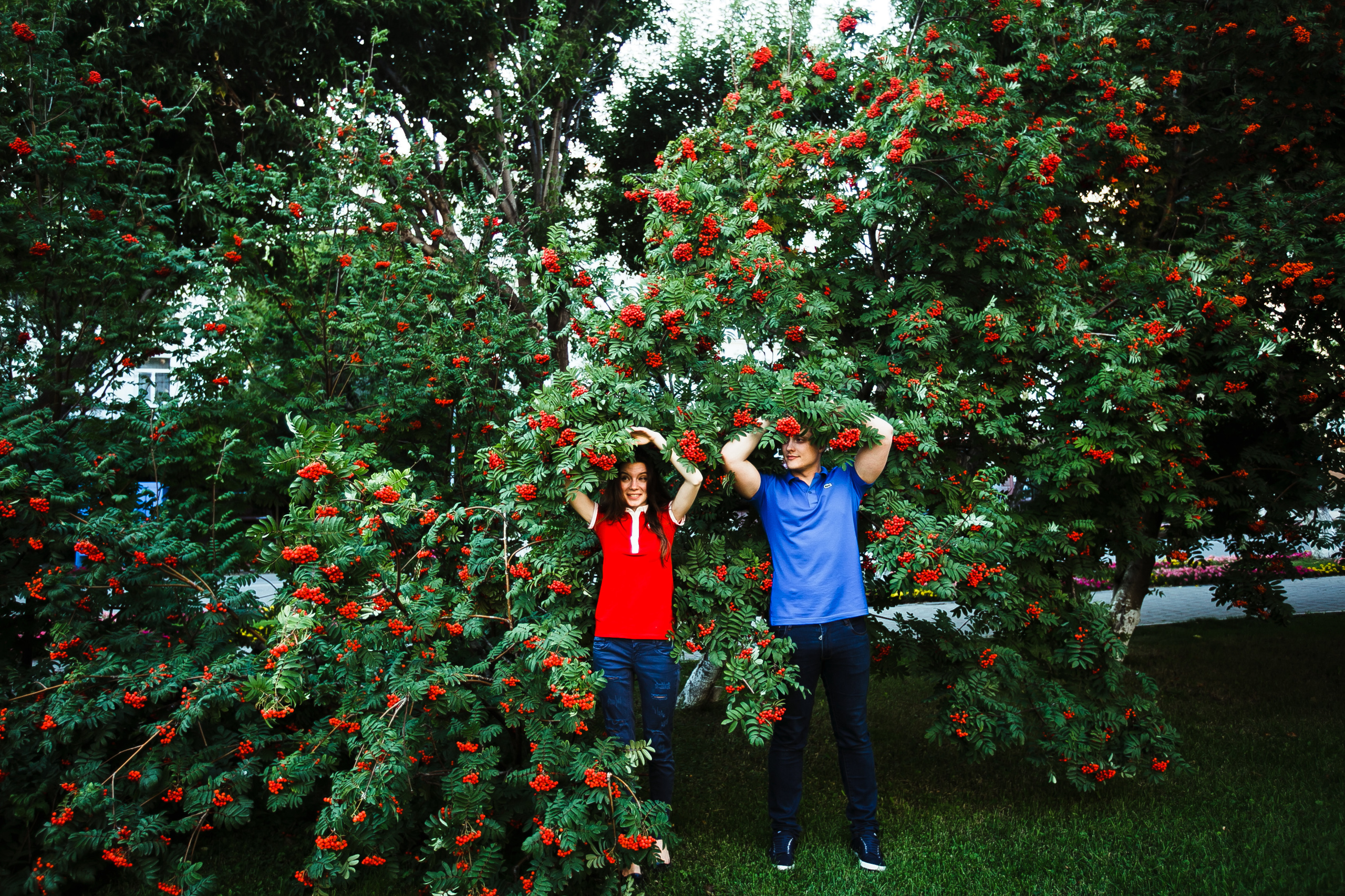 Михаил и Елена. Любовь в городе. Фотограф Полина Егорова город Тюмень