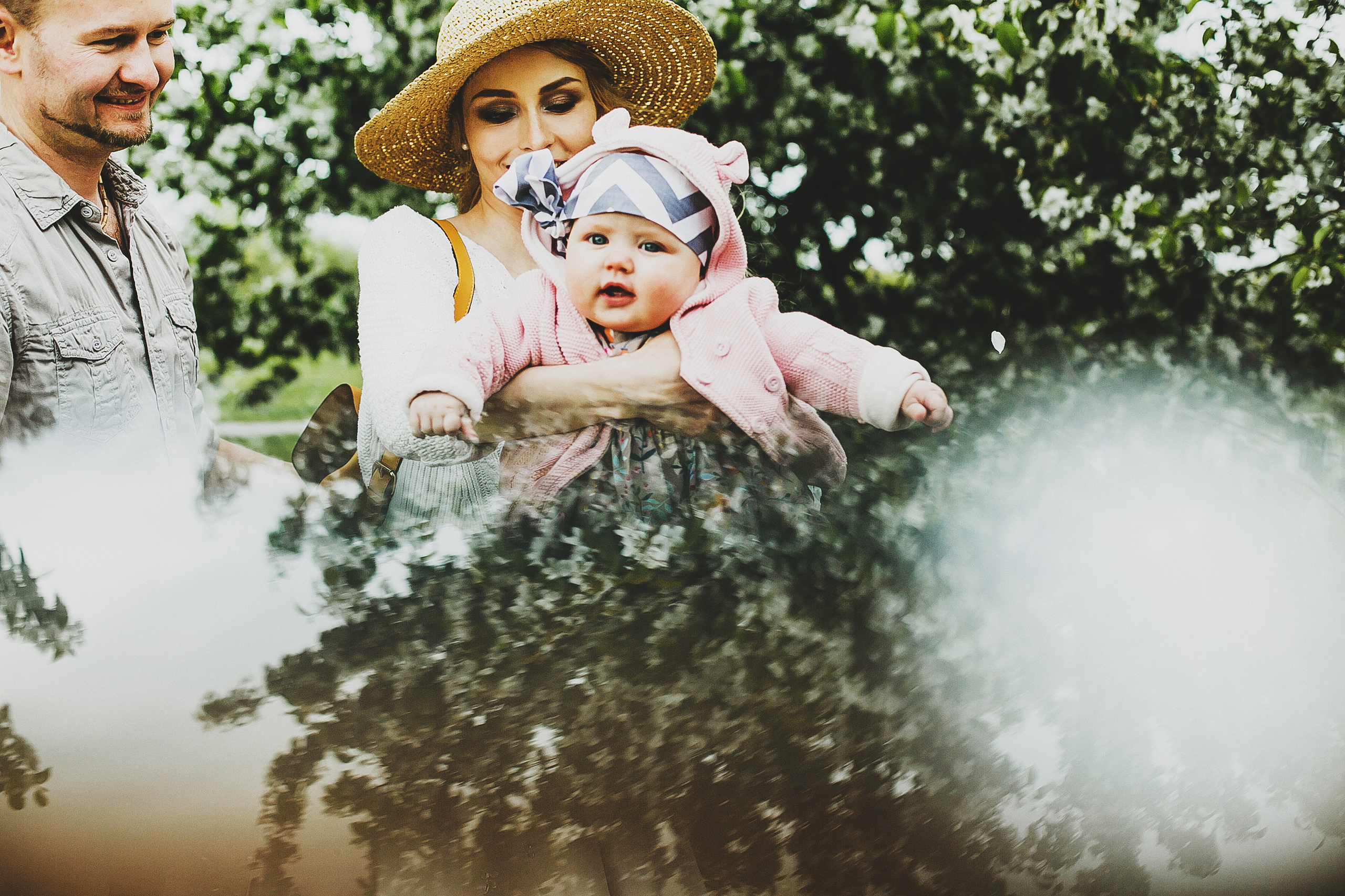 Мила и родители. Фотограф Полина Егорова город Тюмень