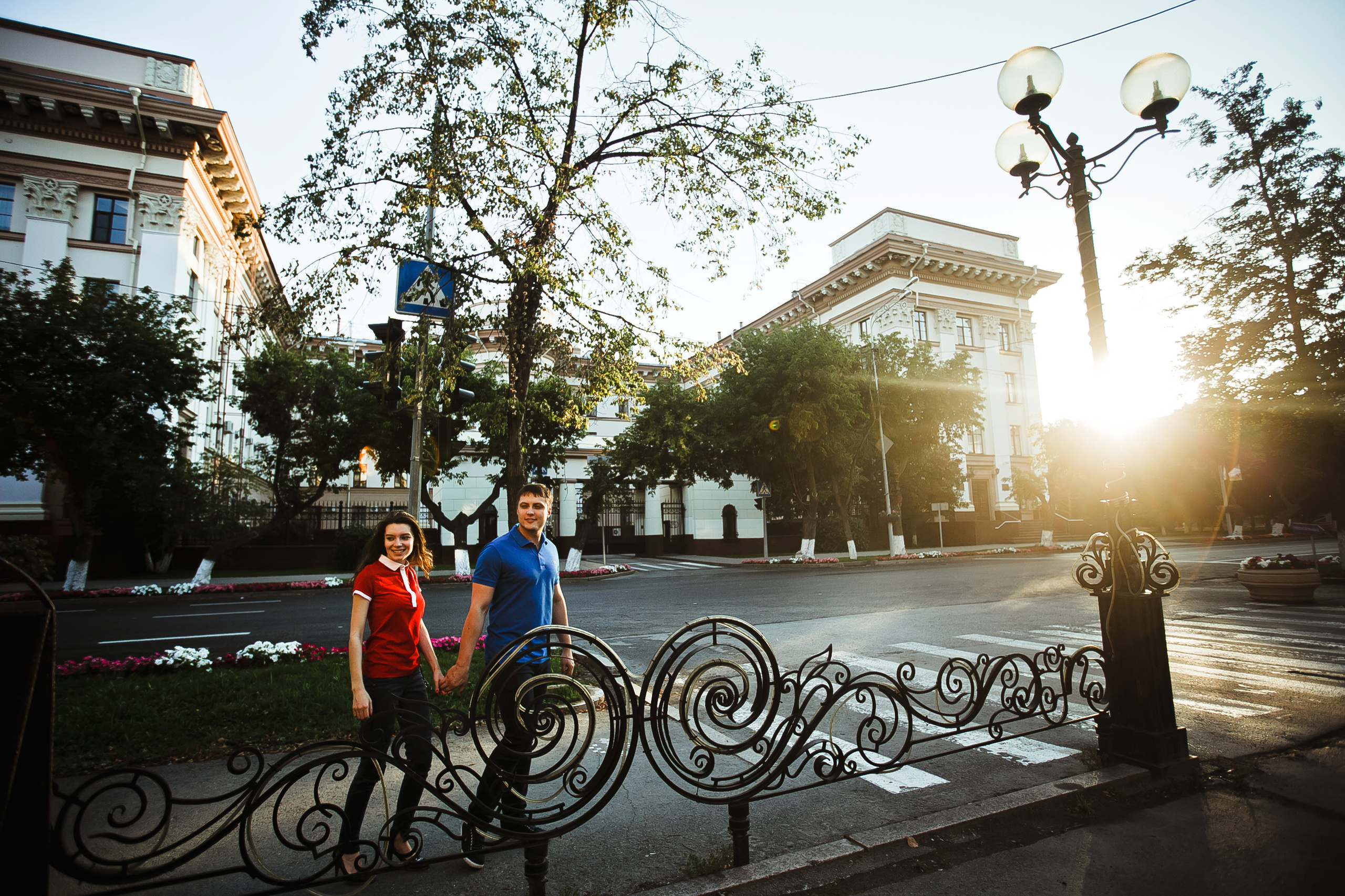 Михаил и Елена. Любовь в городе. Фотограф Полина Егорова город Тюмень