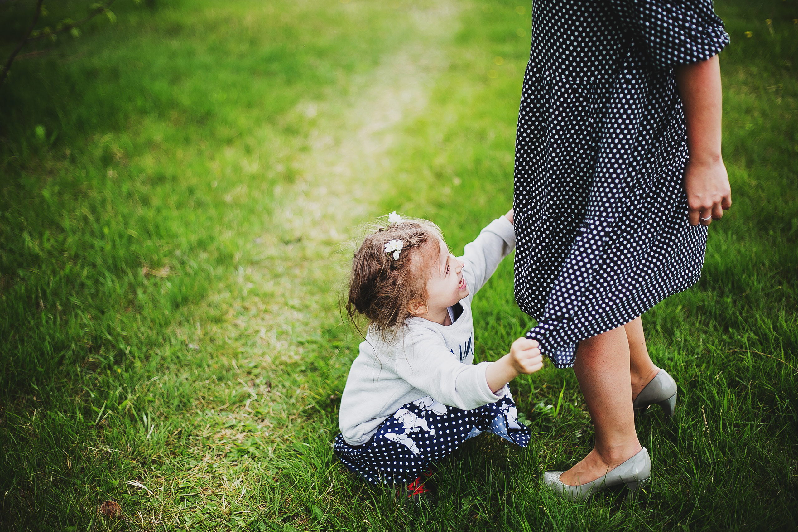 Маша и мама. Фотограф Полина Егорова город Тюмень