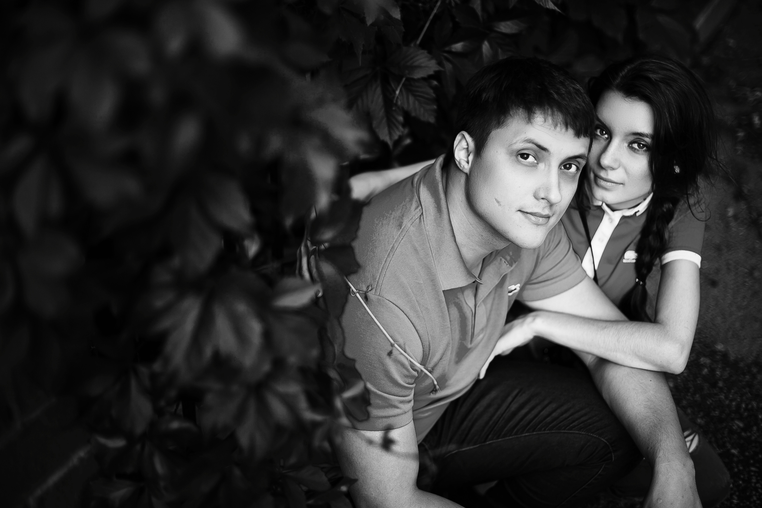 Михаил и Елена. Любовь в городе. Фотограф Полина Егорова город Тюмень