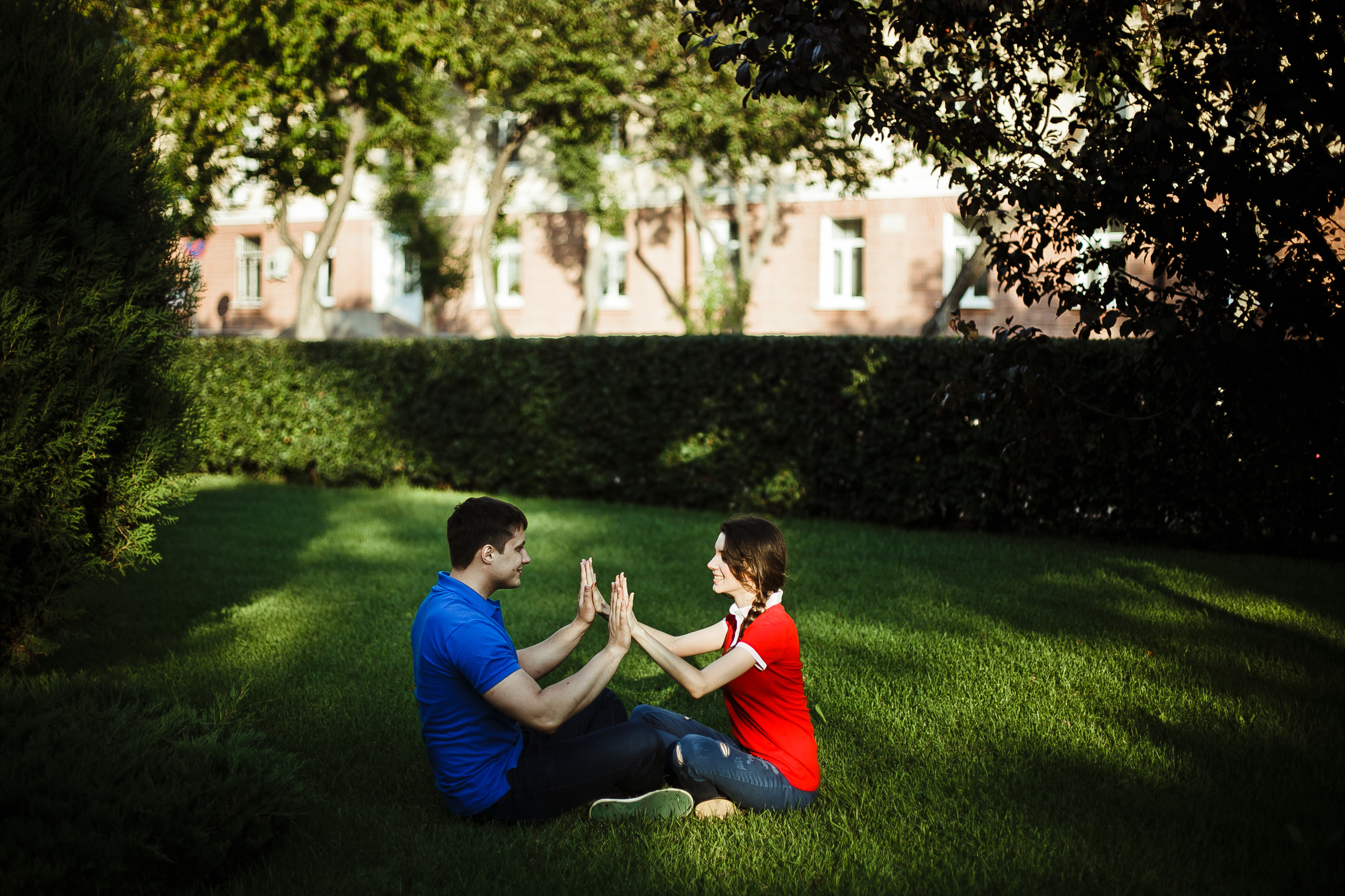 Михаил и Елена. Любовь в городе. Фотограф Полина Егорова город Тюмень