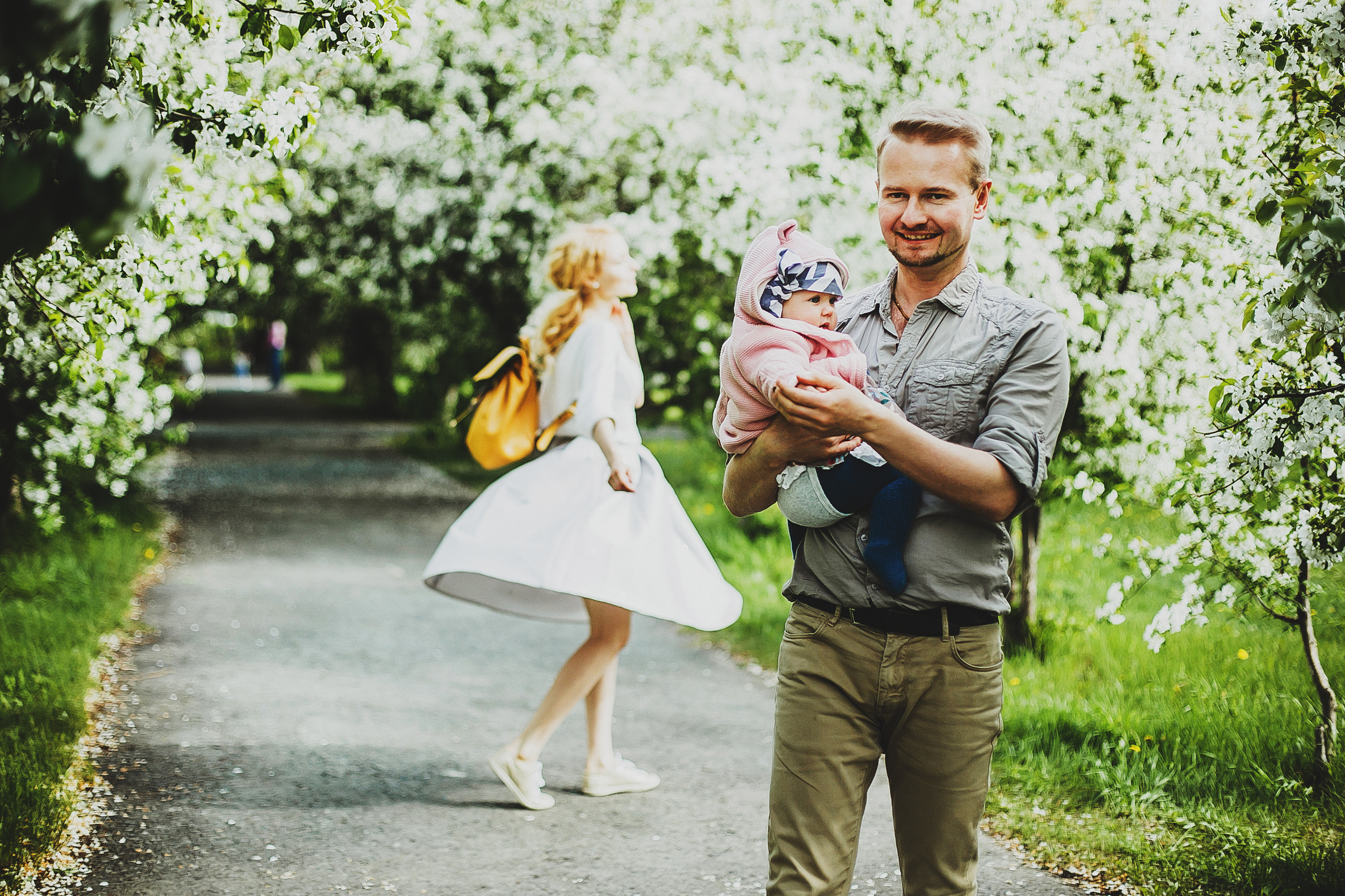 Мила и родители. Фотограф Полина Егорова город Тюмень