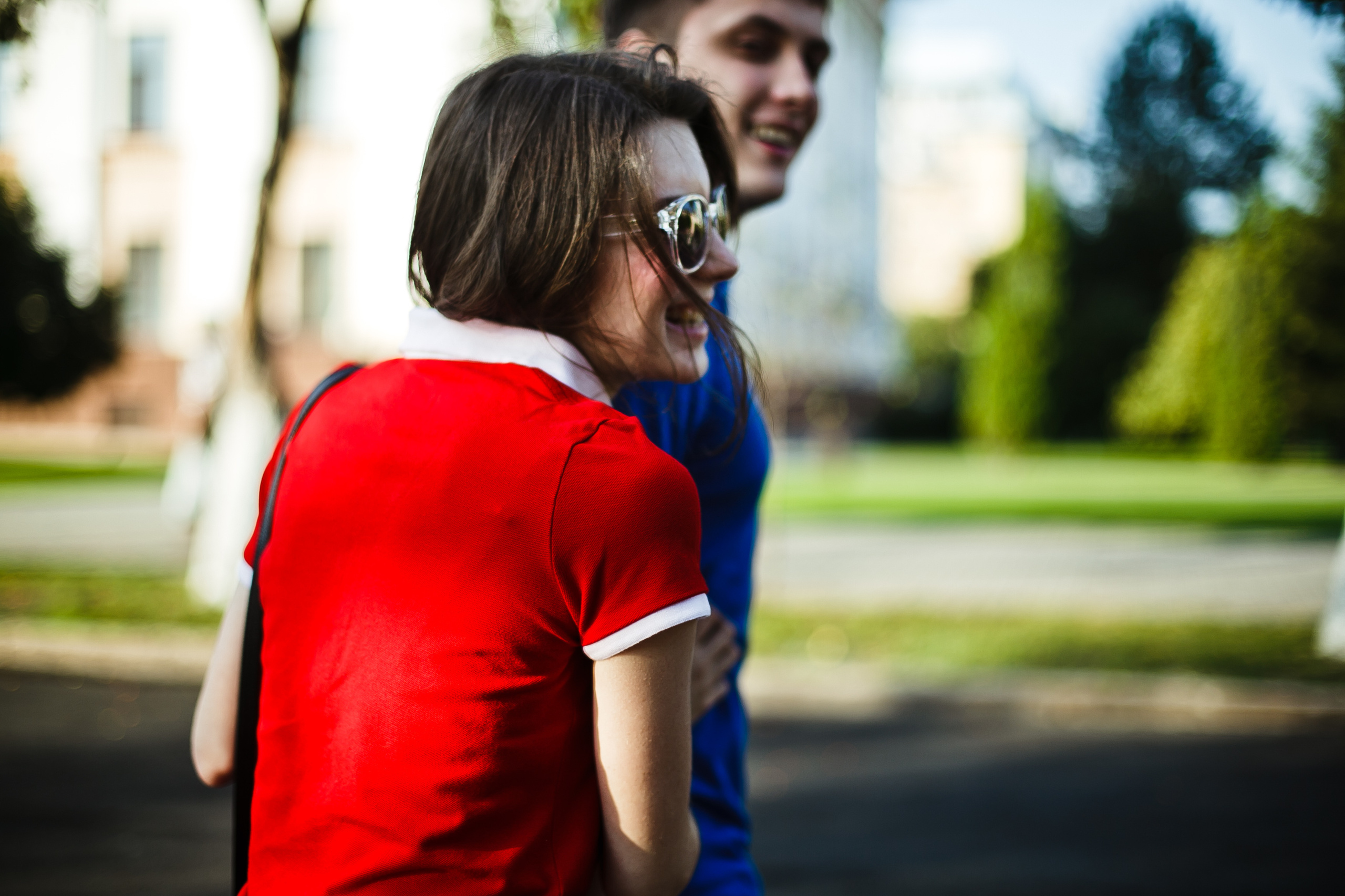 Михаил и Елена. Любовь в городе. Фотограф Полина Егорова город Тюмень