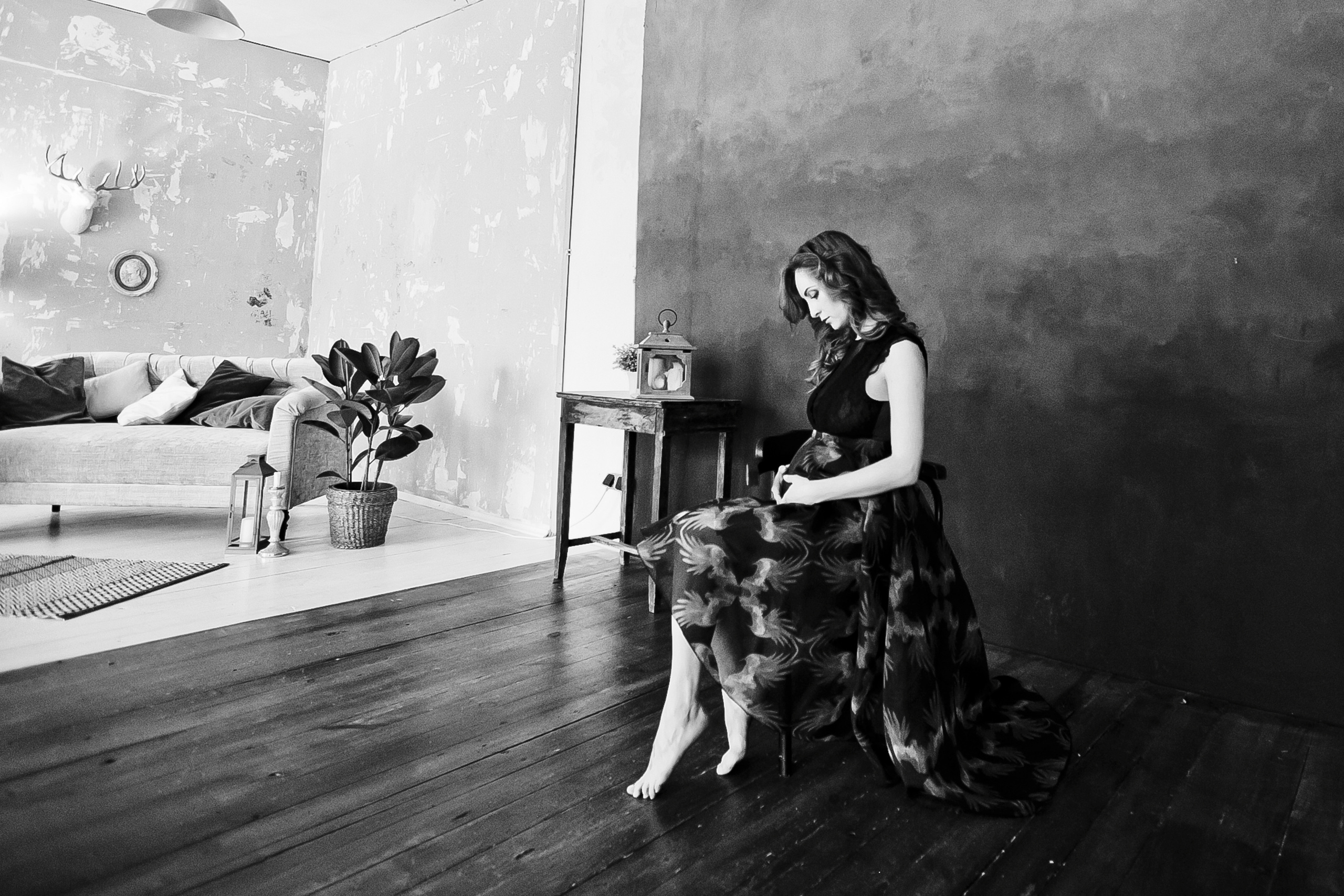 Анна. В ожидании. Фотограф Полина Егорова город Тюмень