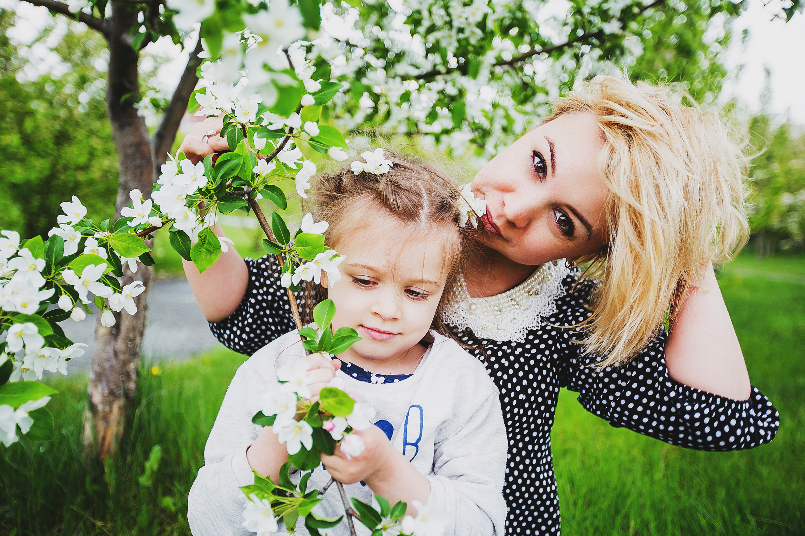 Маша и мама. Фотограф Полина Егорова город Тюмень