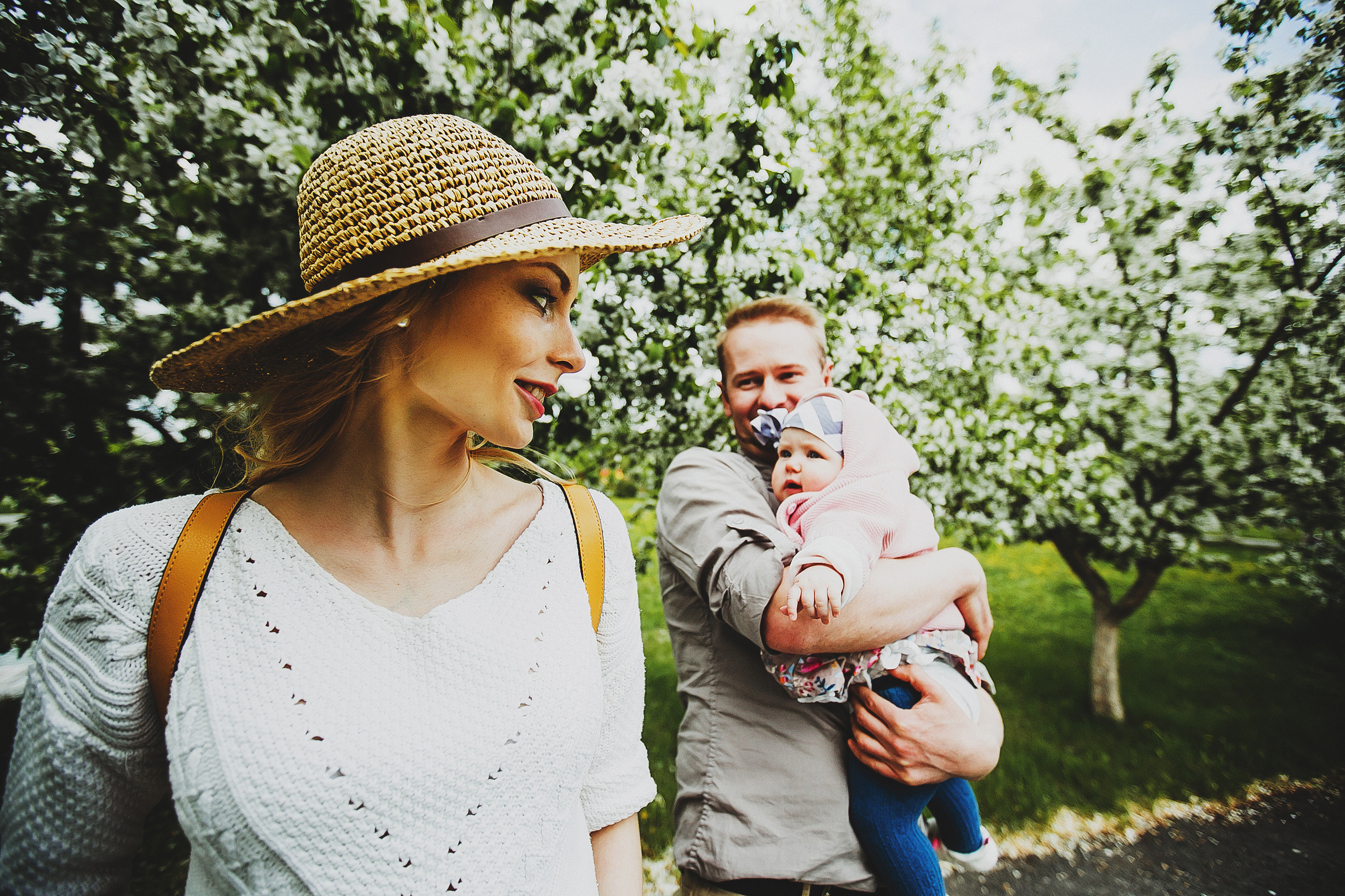 Мила и родители. Фотограф Полина Егорова город Тюмень