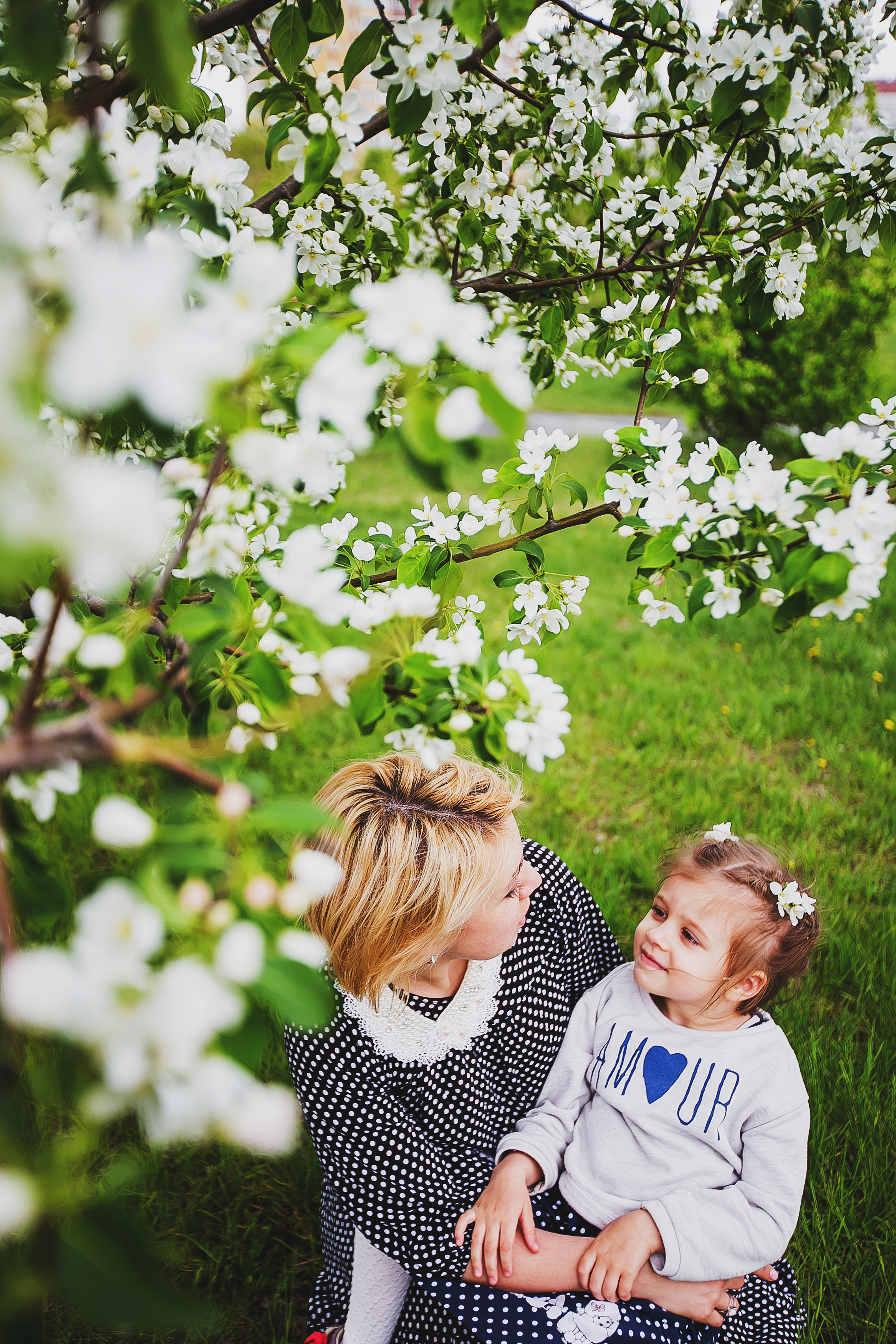 Маша и мама. Фотограф Полина Егорова город Тюмень