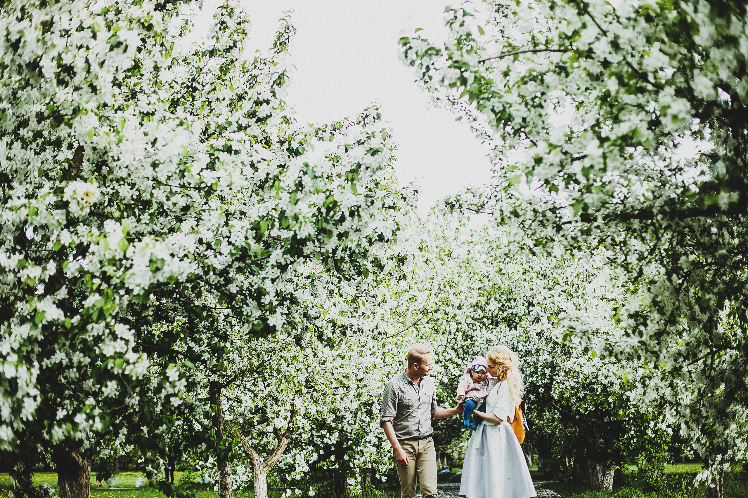 Мила и родители. Фотограф Полина Егорова город Тюмень