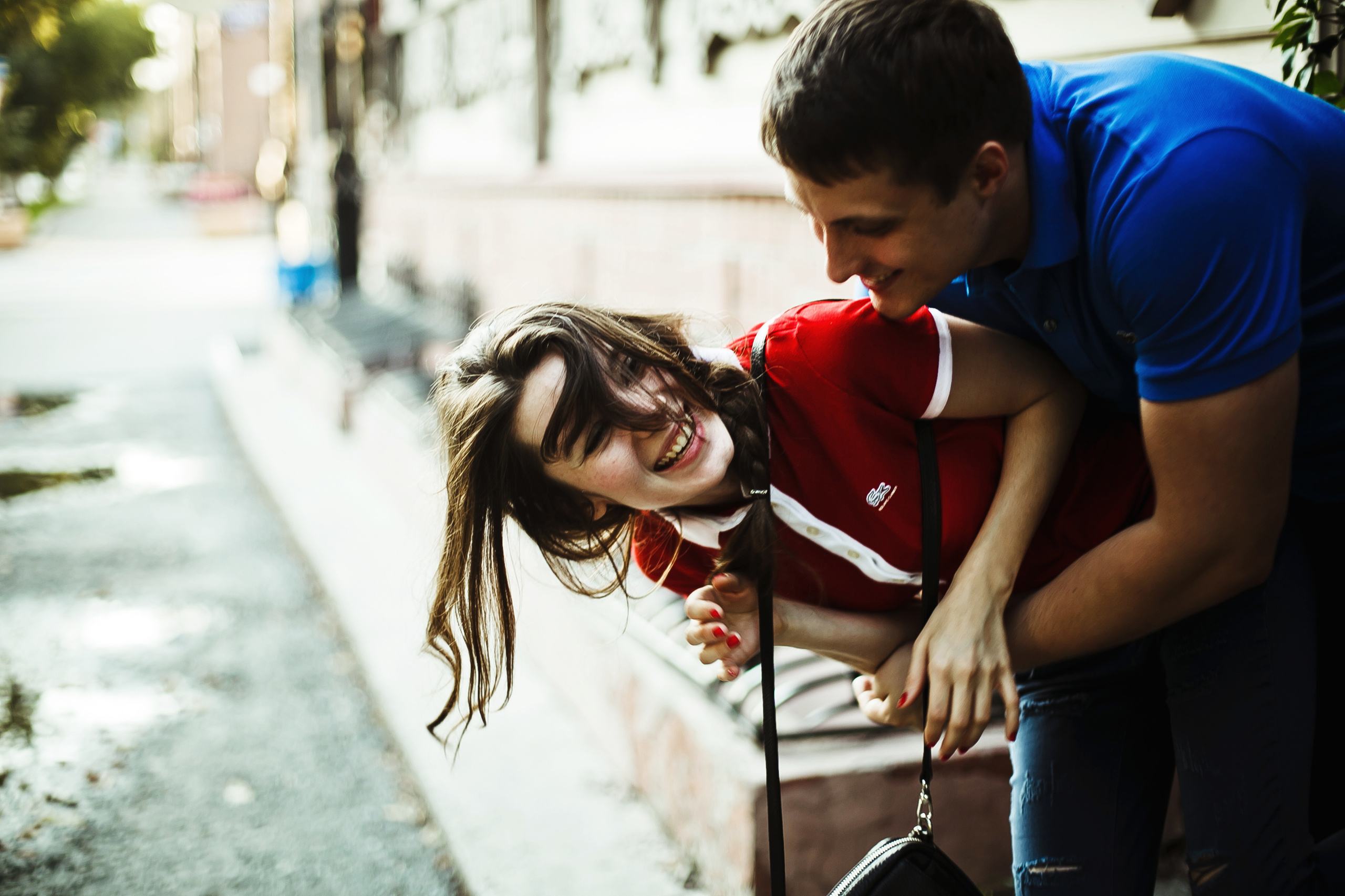 Михаил и Елена. Любовь в городе. Фотограф Полина Егорова город Тюмень