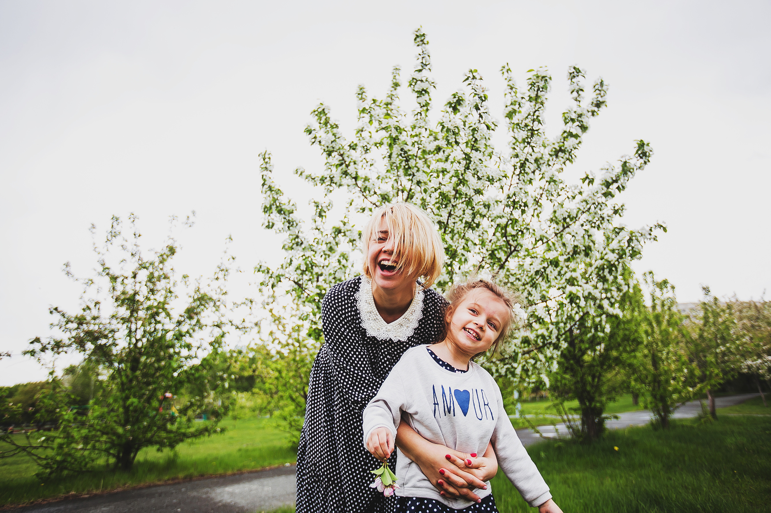 Маша и мама. Фотограф Полина Егорова город Тюмень