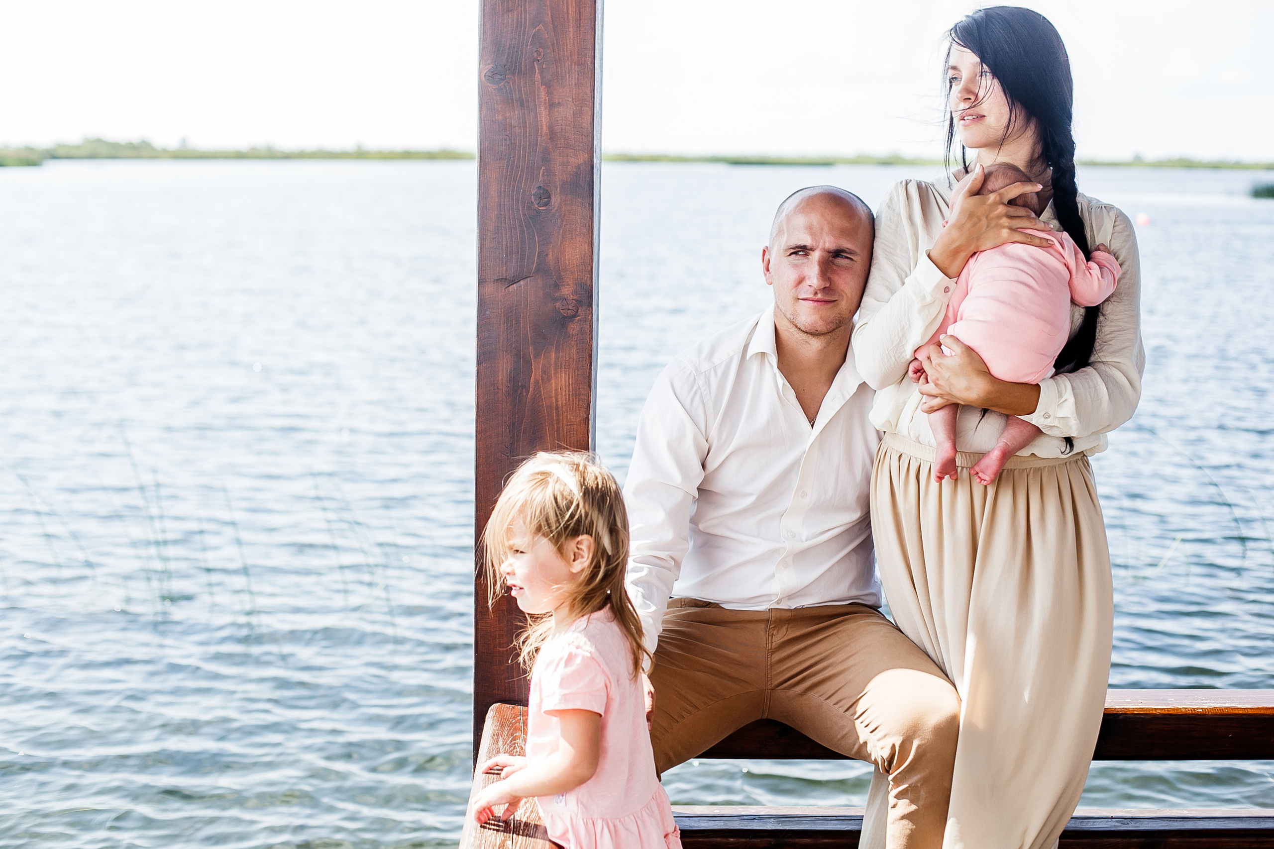 Семейная прогулка на озере Липовое. Фотограф Полина Егорова город Тюмень