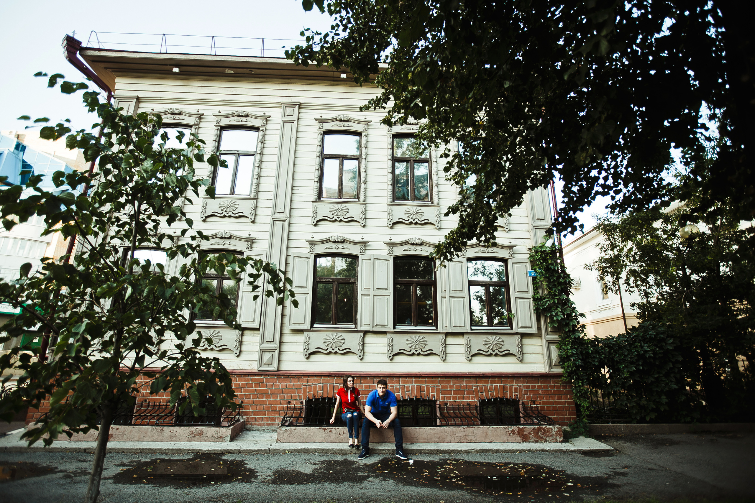 Михаил и Елена. Любовь в городе. Фотограф Полина Егорова город Тюмень