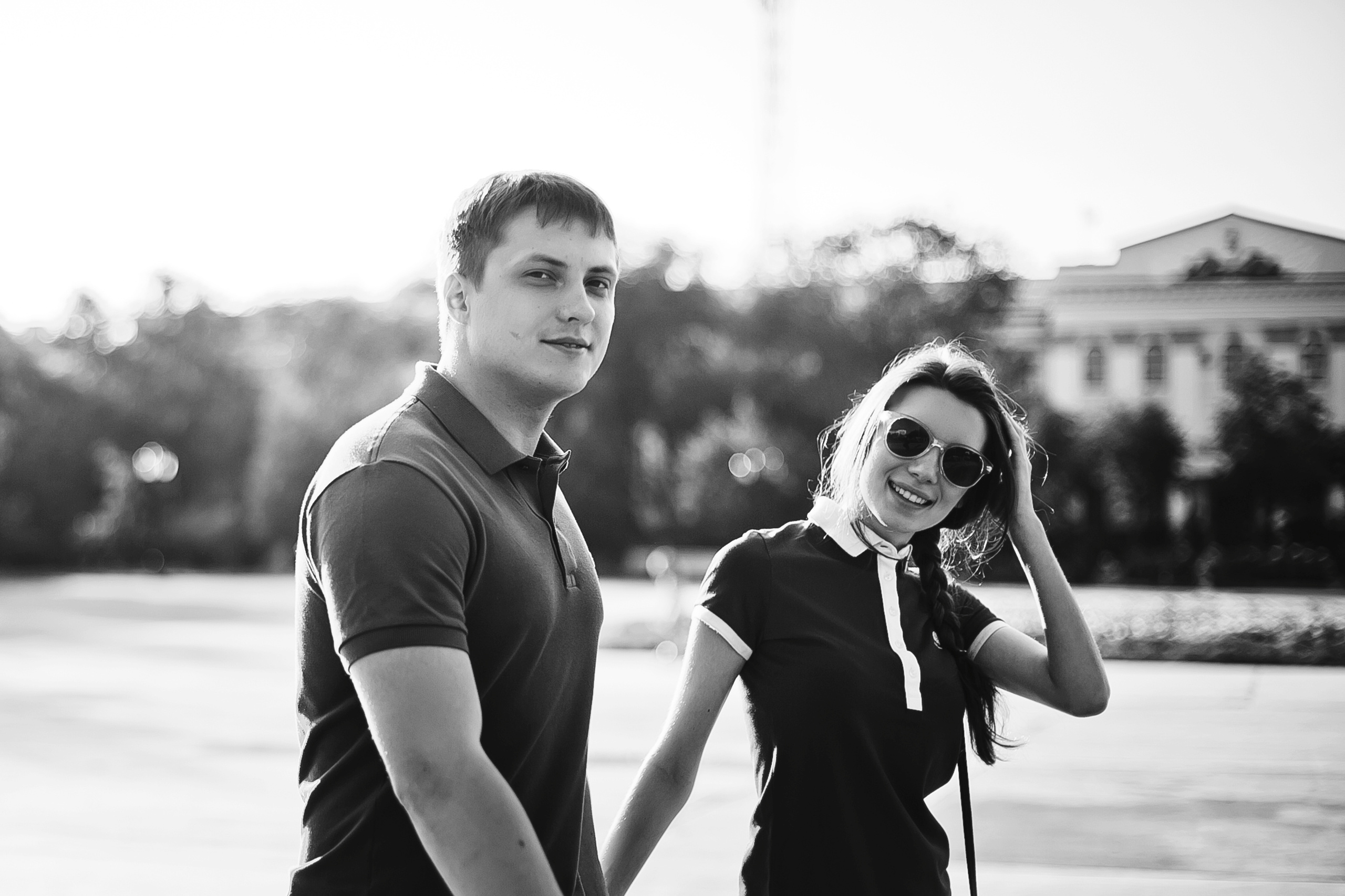 Михаил и Елена. Любовь в городе. Фотограф Полина Егорова город Тюмень