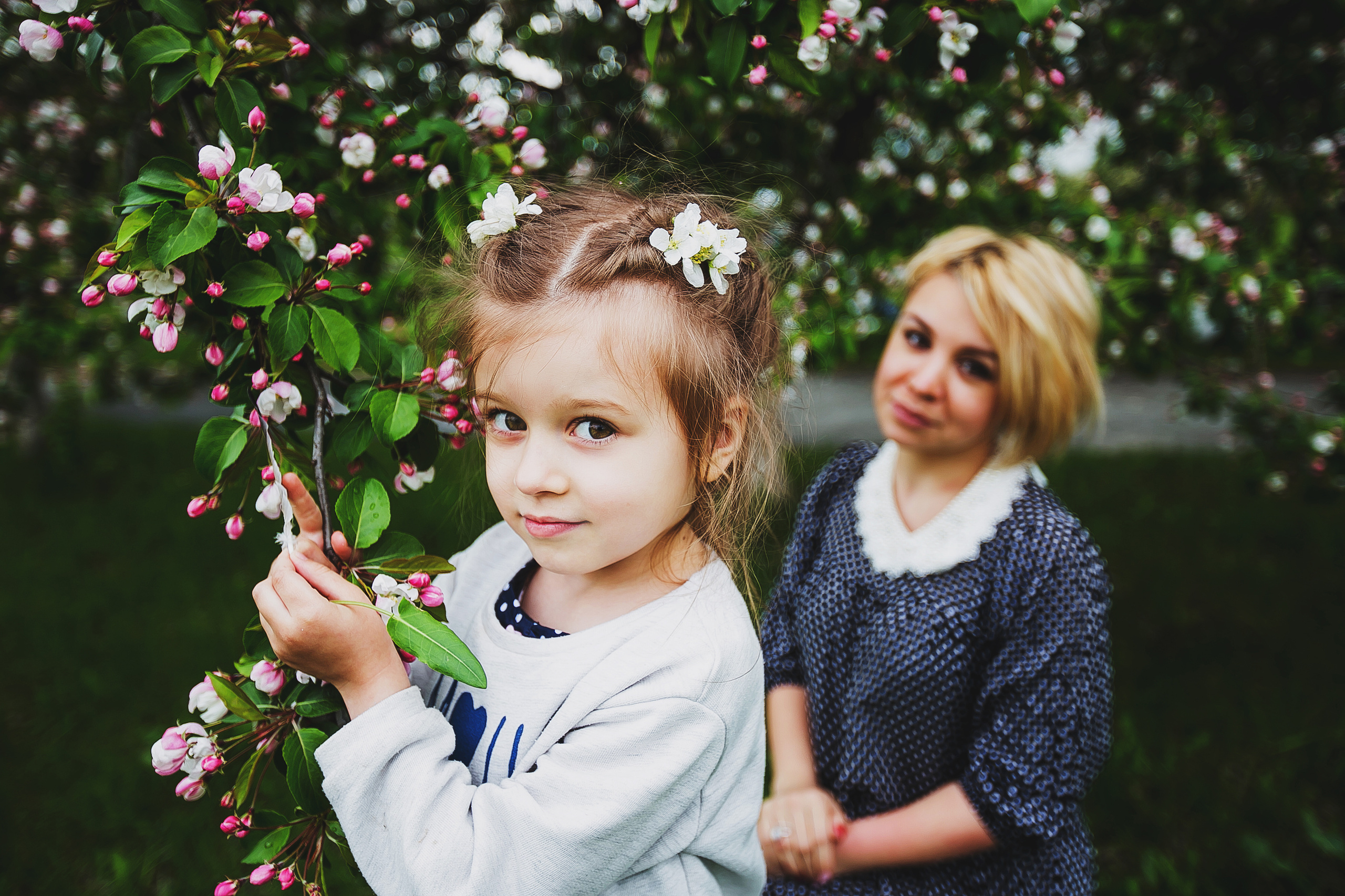 Маша и мама. Фотограф Полина Егорова город Тюмень