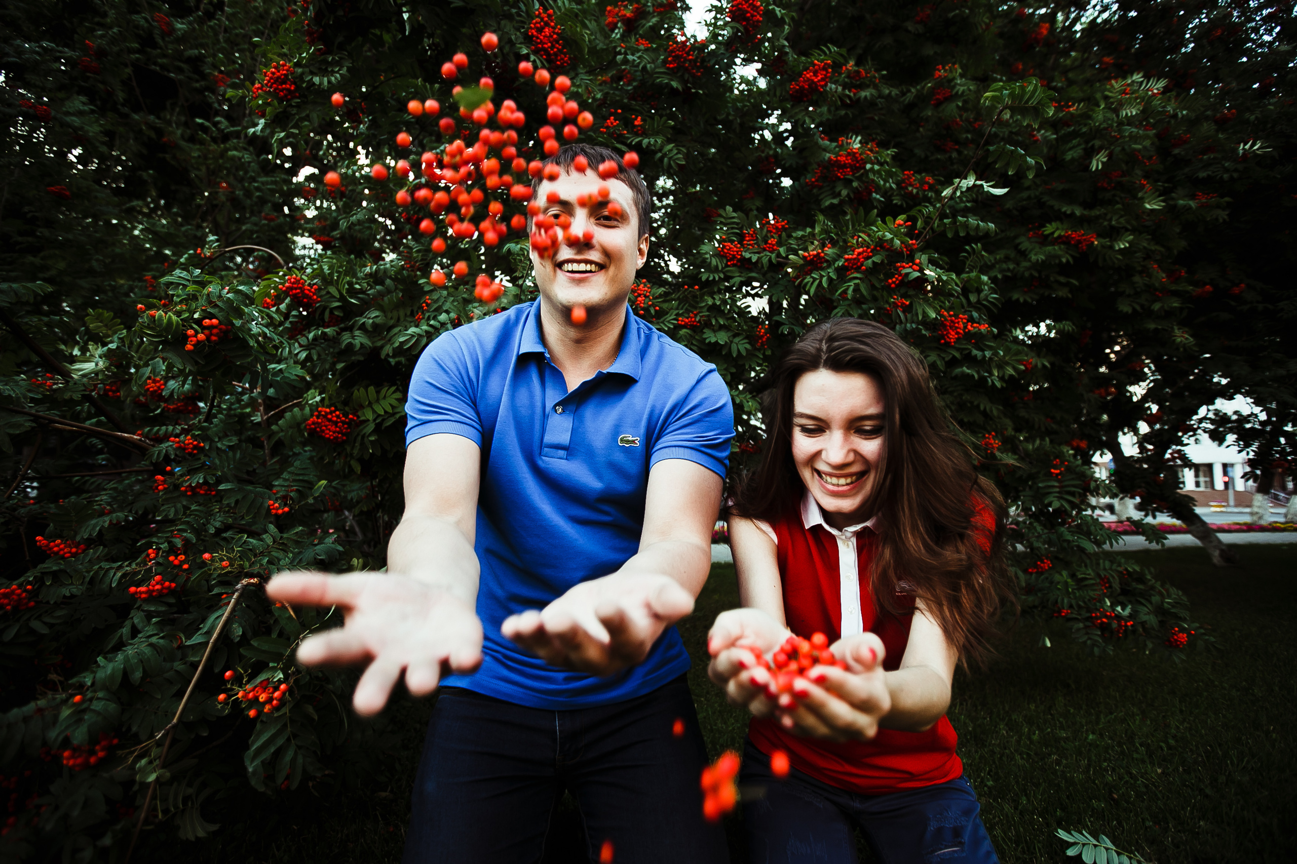 Михаил и Елена. Любовь в городе. Фотограф Полина Егорова город Тюмень