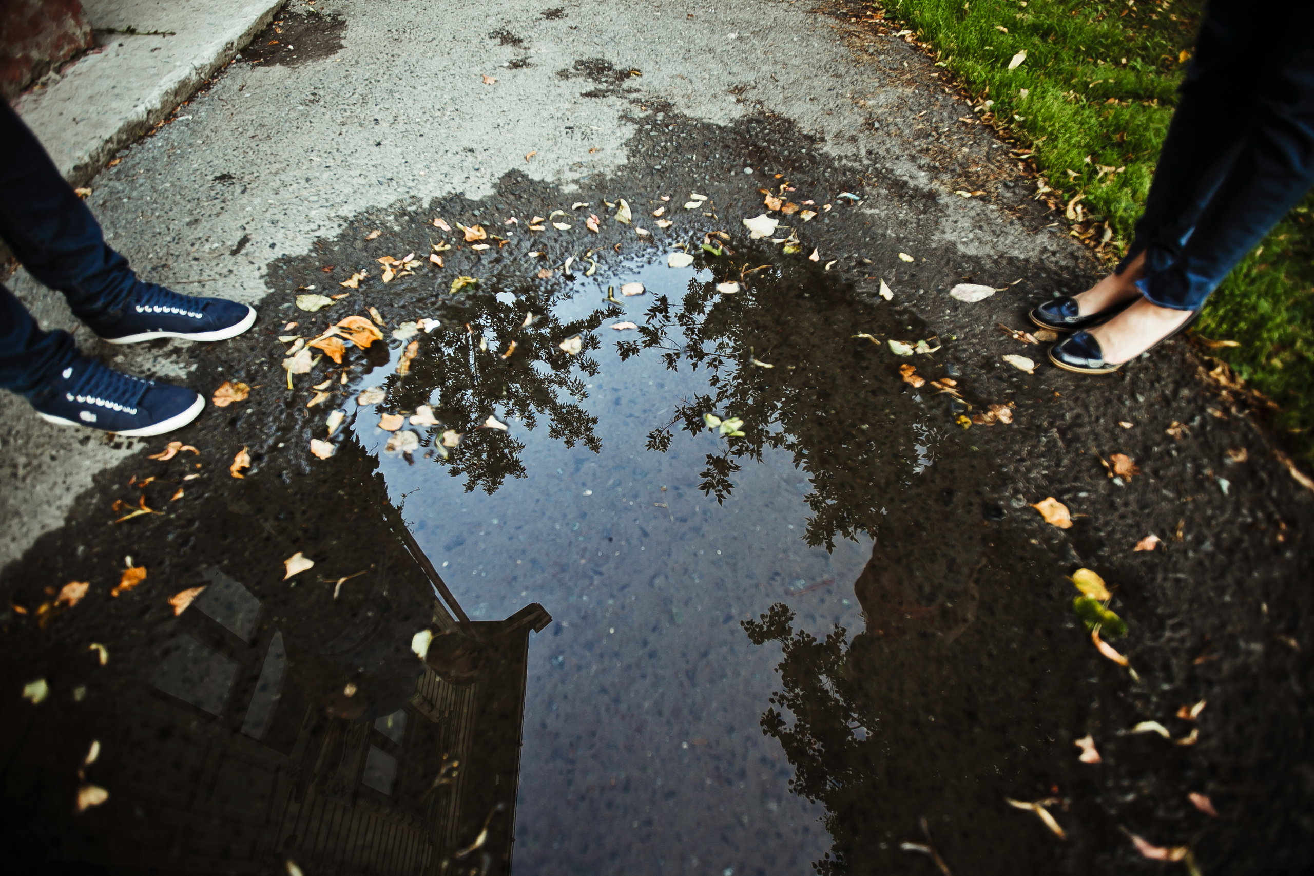 Михаил и Елена. Любовь в городе. Фотограф Полина Егорова город Тюмень
