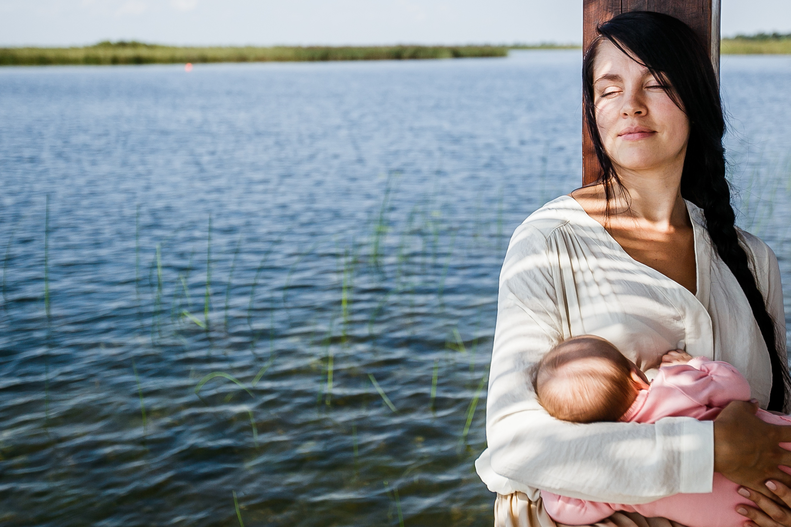 Семейная прогулка на озере Липовое. Фотограф Полина Егорова город Тюмень