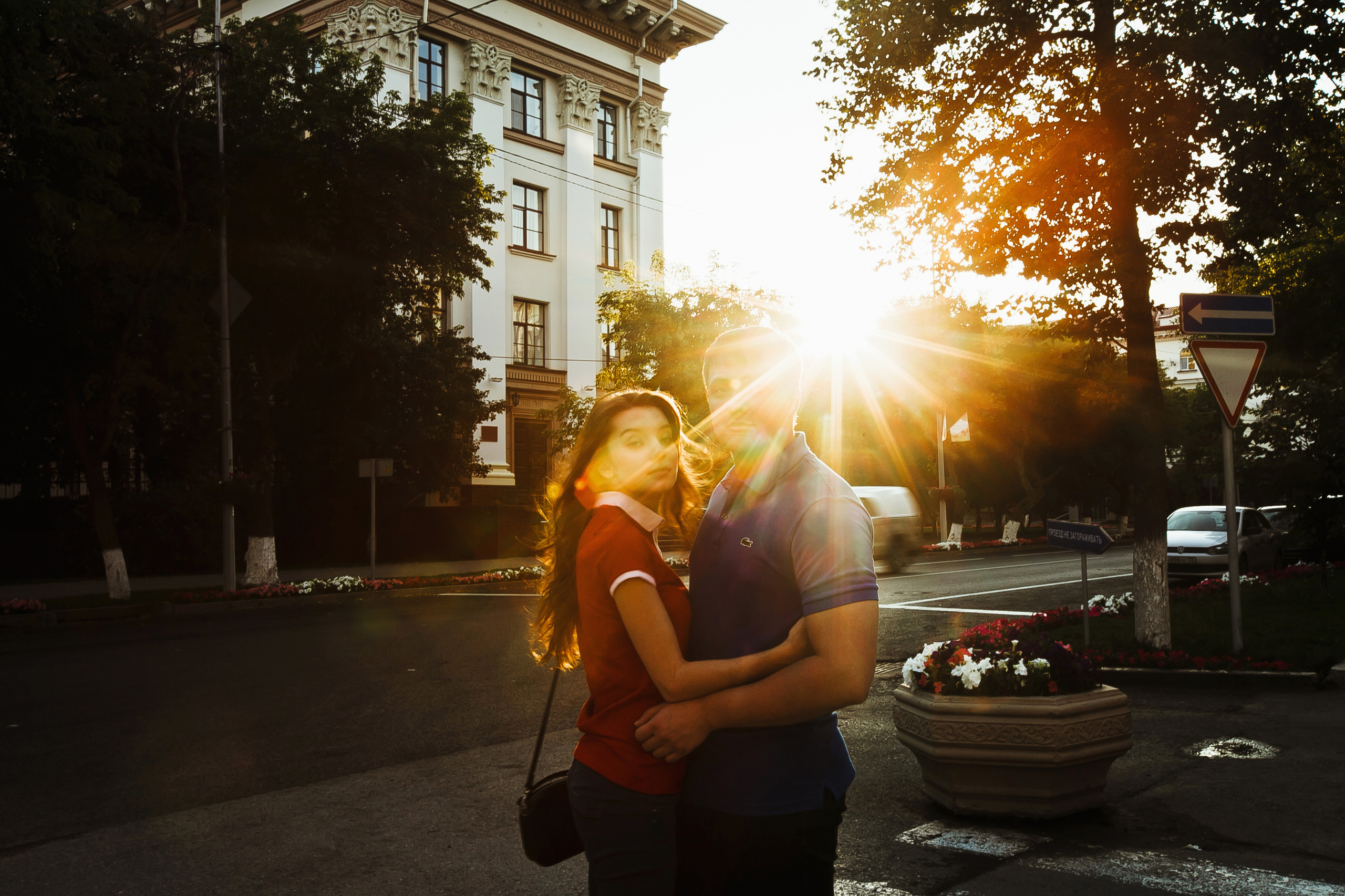 Михаил и Елена. Любовь в городе. Фотограф Полина Егорова город Тюмень