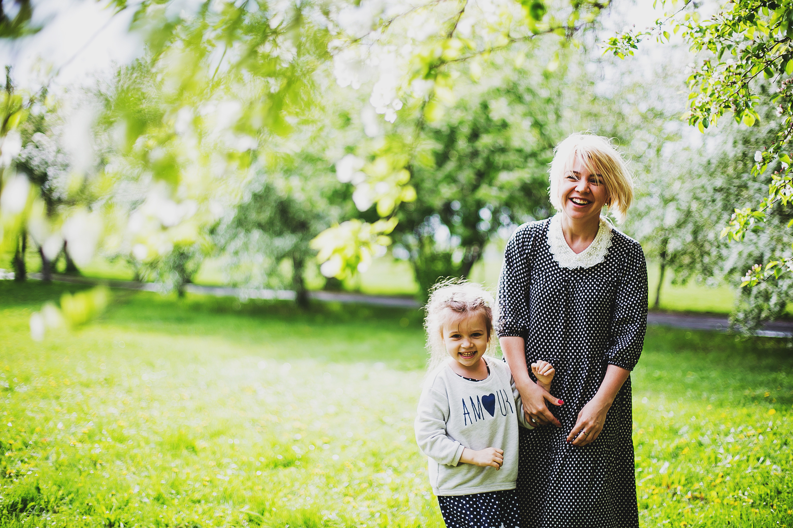 Маша и мама. Фотограф Полина Егорова город Тюмень
