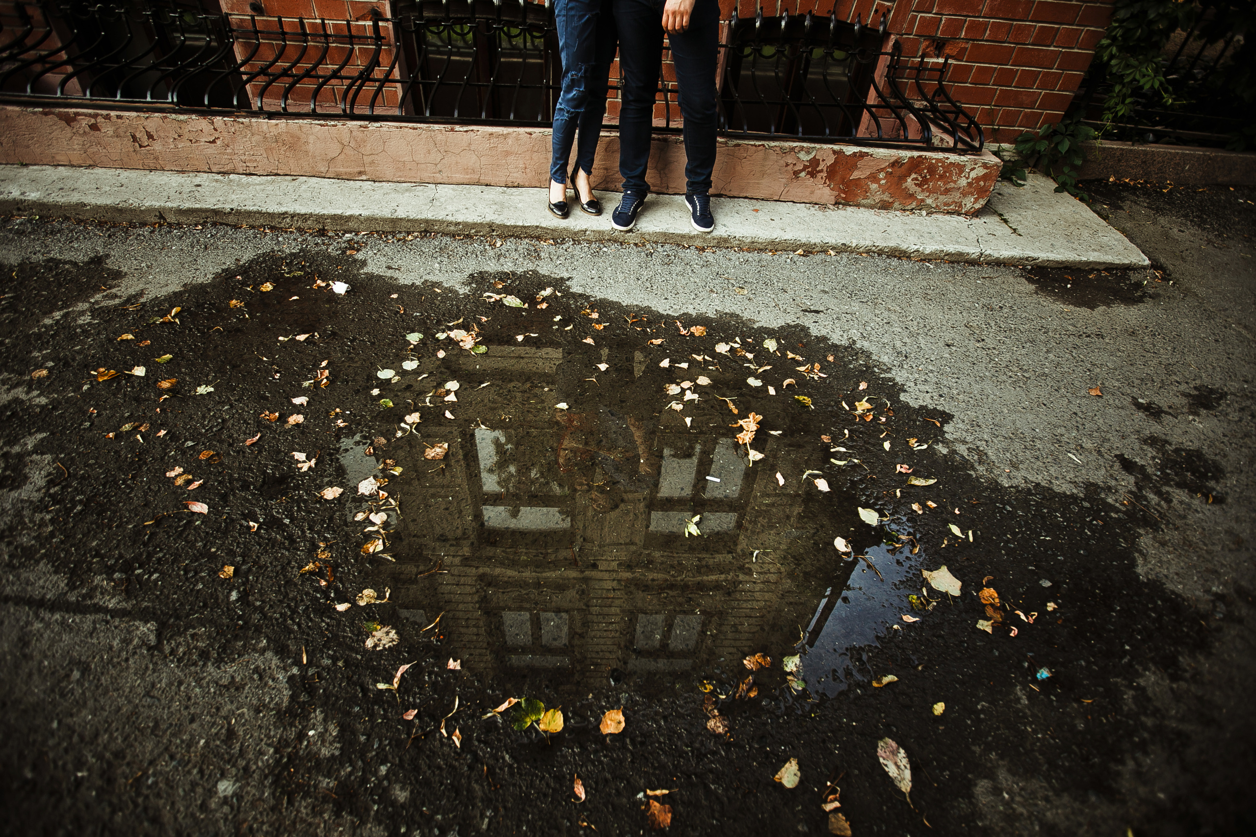 Михаил и Елена. Любовь в городе. Фотограф Полина Егорова город Тюмень