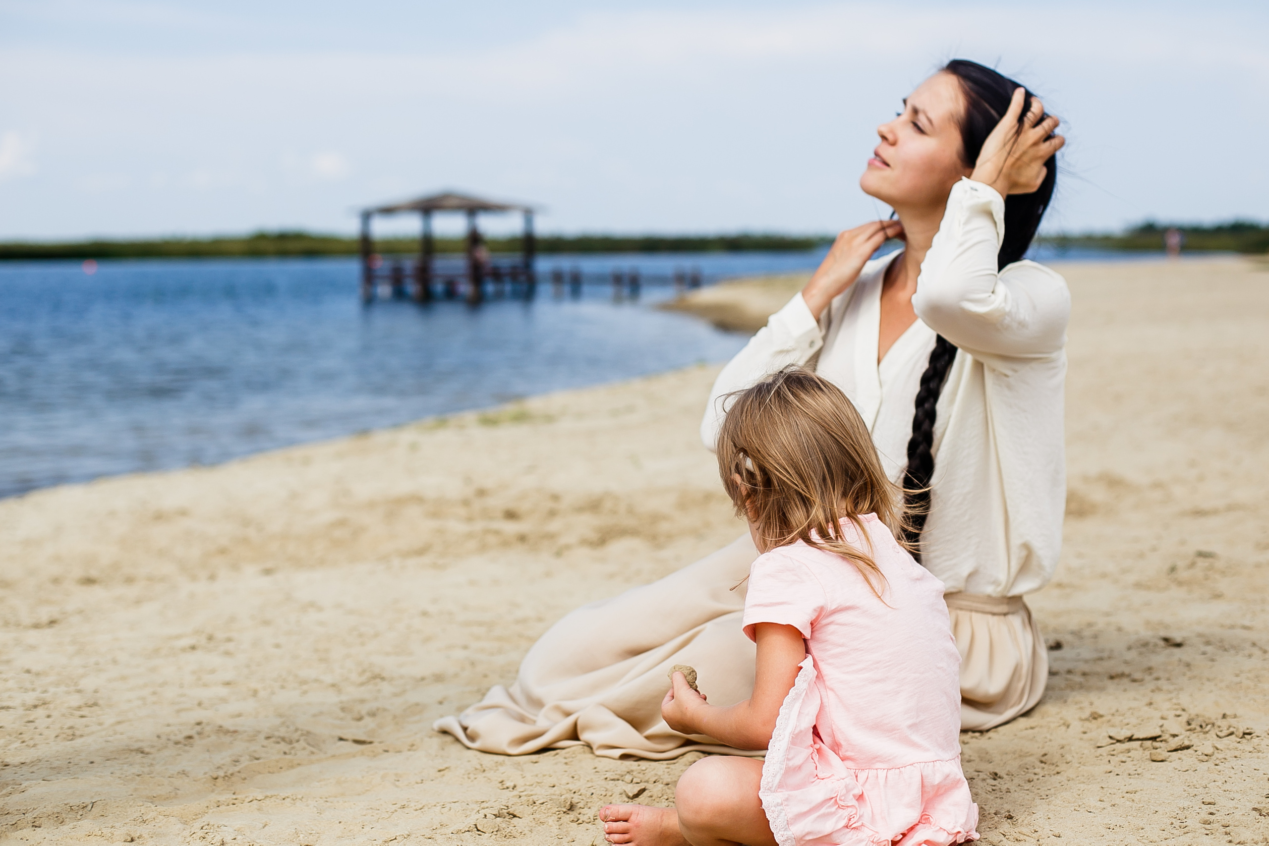 Семейная прогулка на озере Липовое. Фотограф Полина Егорова город Тюмень