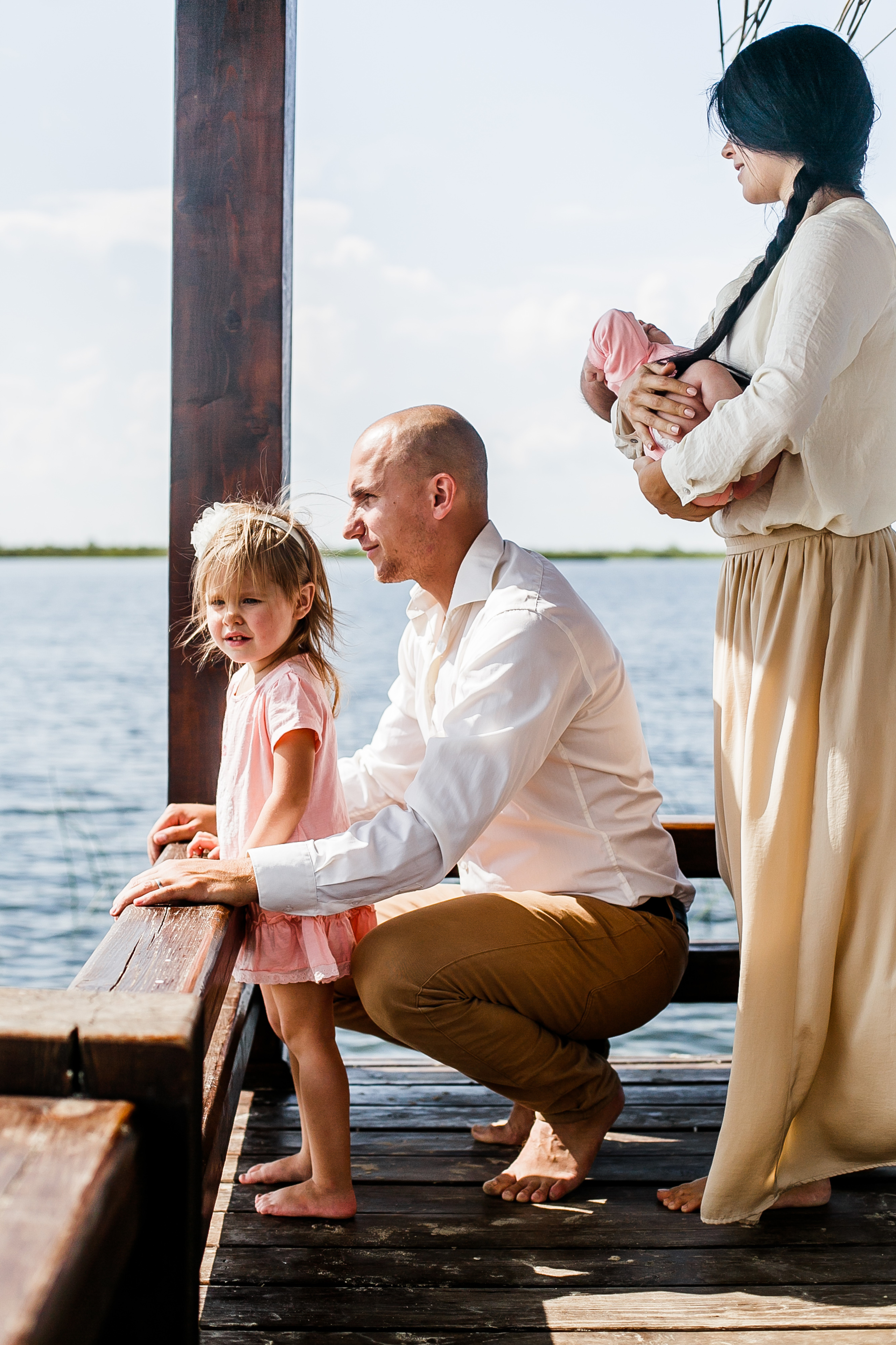 Семейная прогулка на озере Липовое. Фотограф Полина Егорова город Тюмень