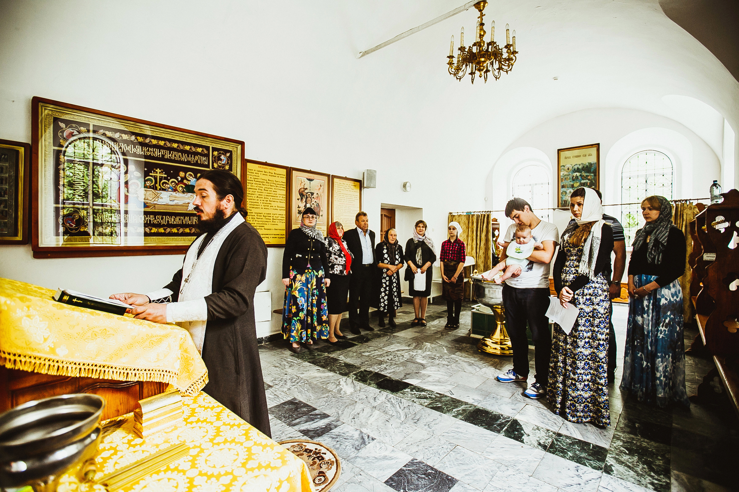 Марк. Крестовоздвиженский храм. Фотограф Полина Егорова город Тюмень