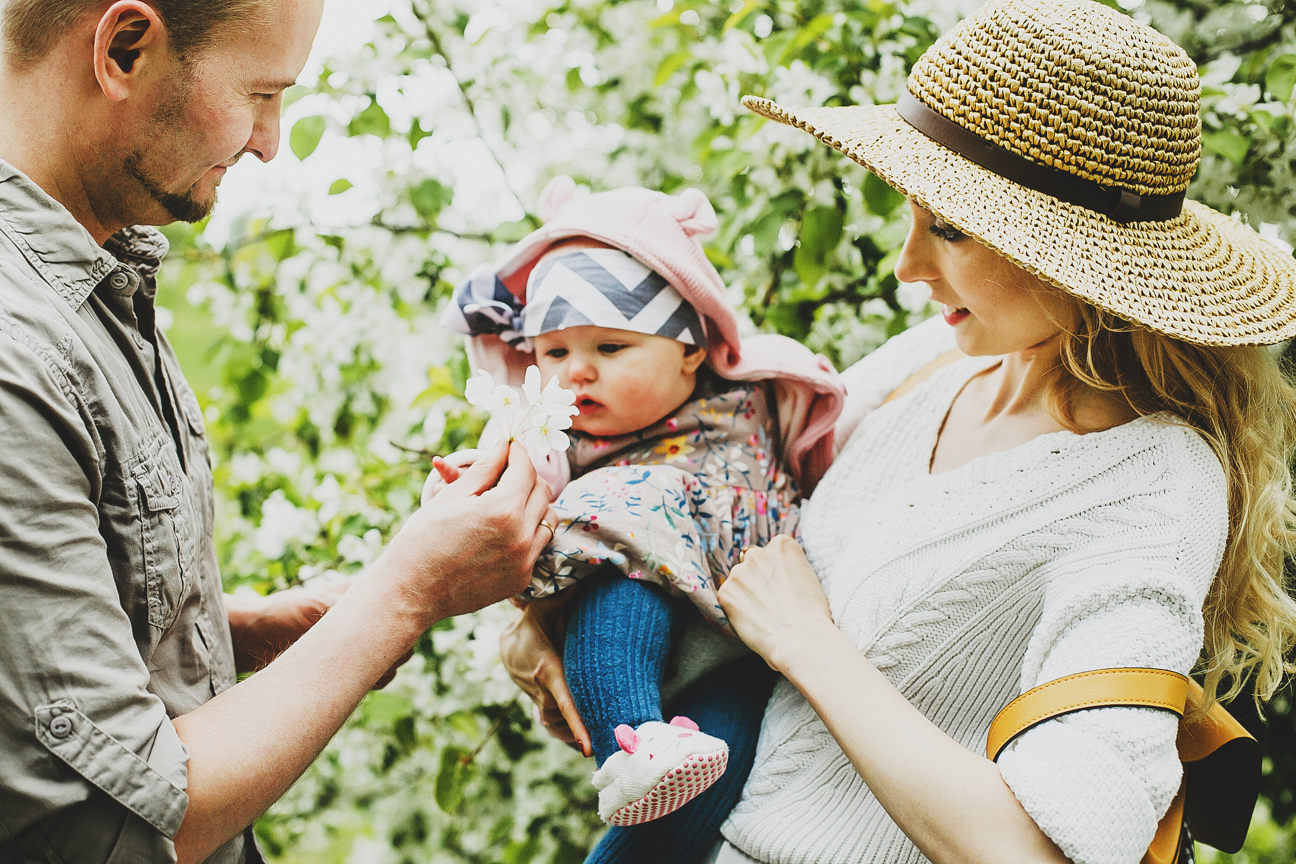 Мила и родители. Фотограф Полина Егорова город Тюмень