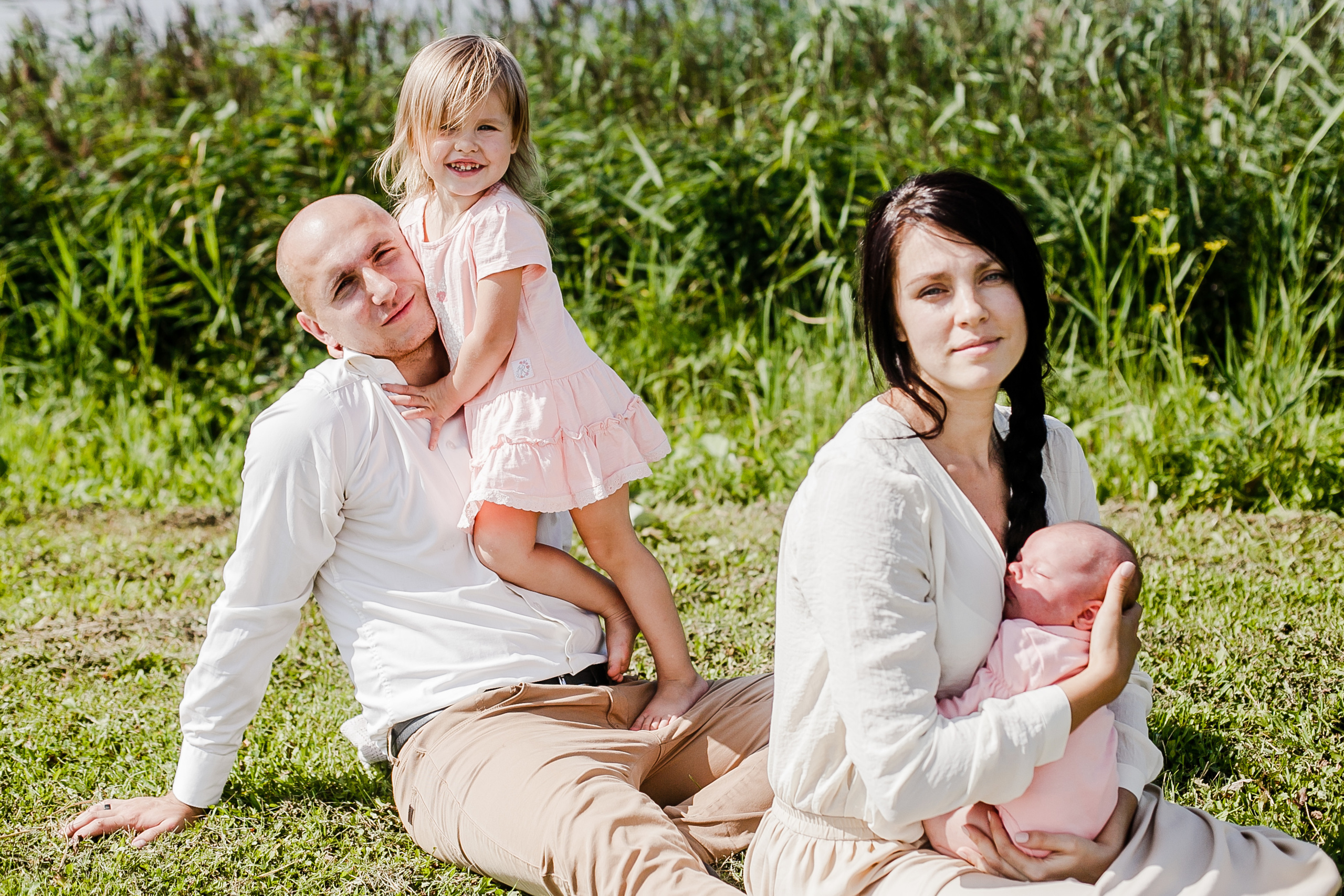 Семейная прогулка на озере Липовое. Фотограф Полина Егорова город Тюмень