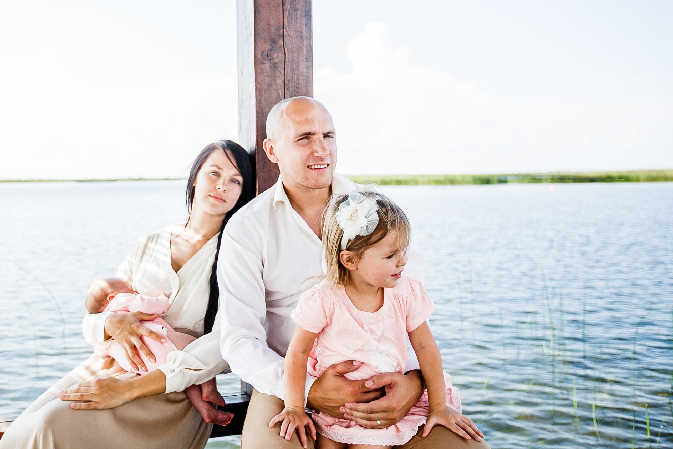 Семейная прогулка на озере Липовое. Фотограф Полина Егорова город Тюмень